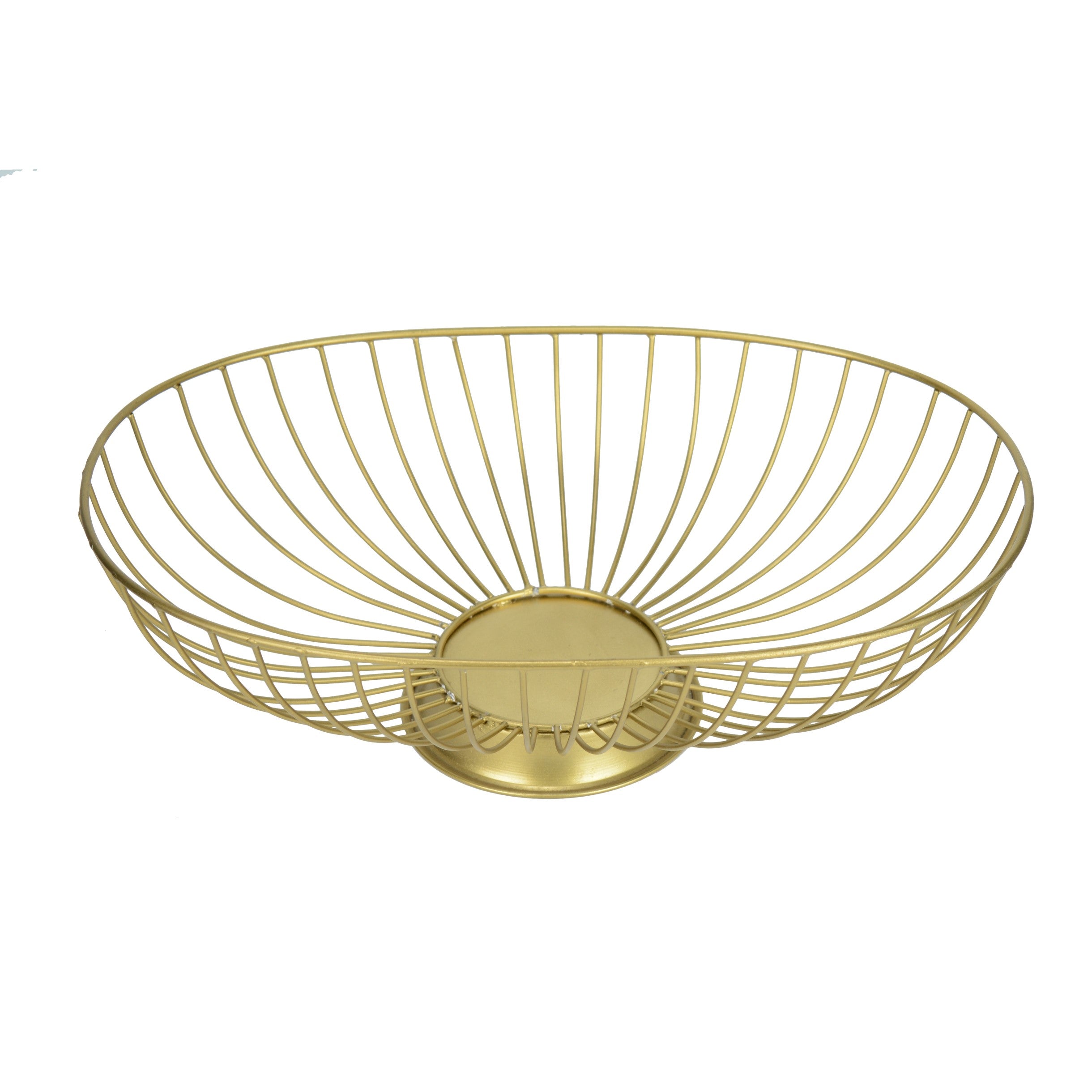 Gleaming Oval Fruit Basket/Bowl