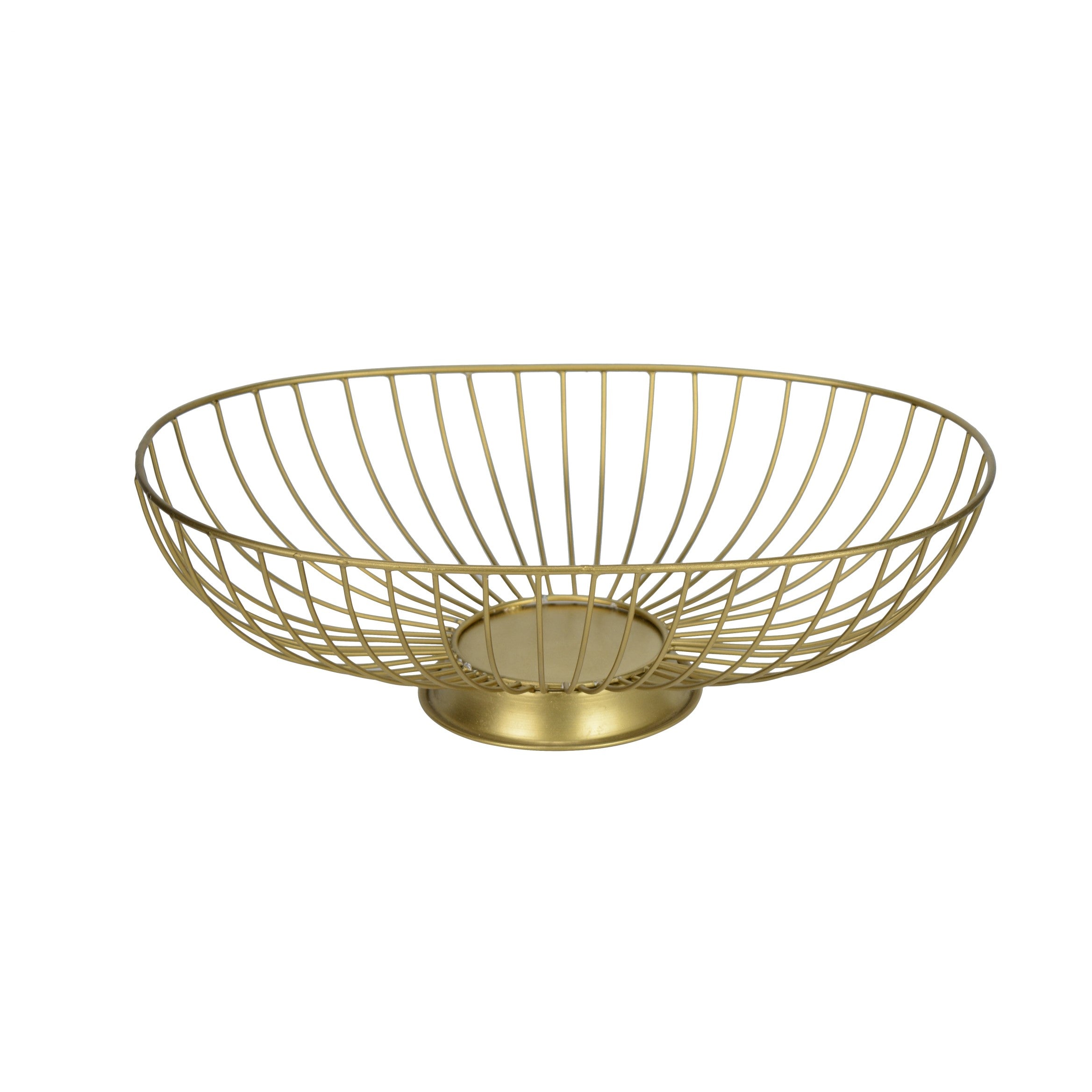 Gleaming Oval Fruit Basket/Bowl
