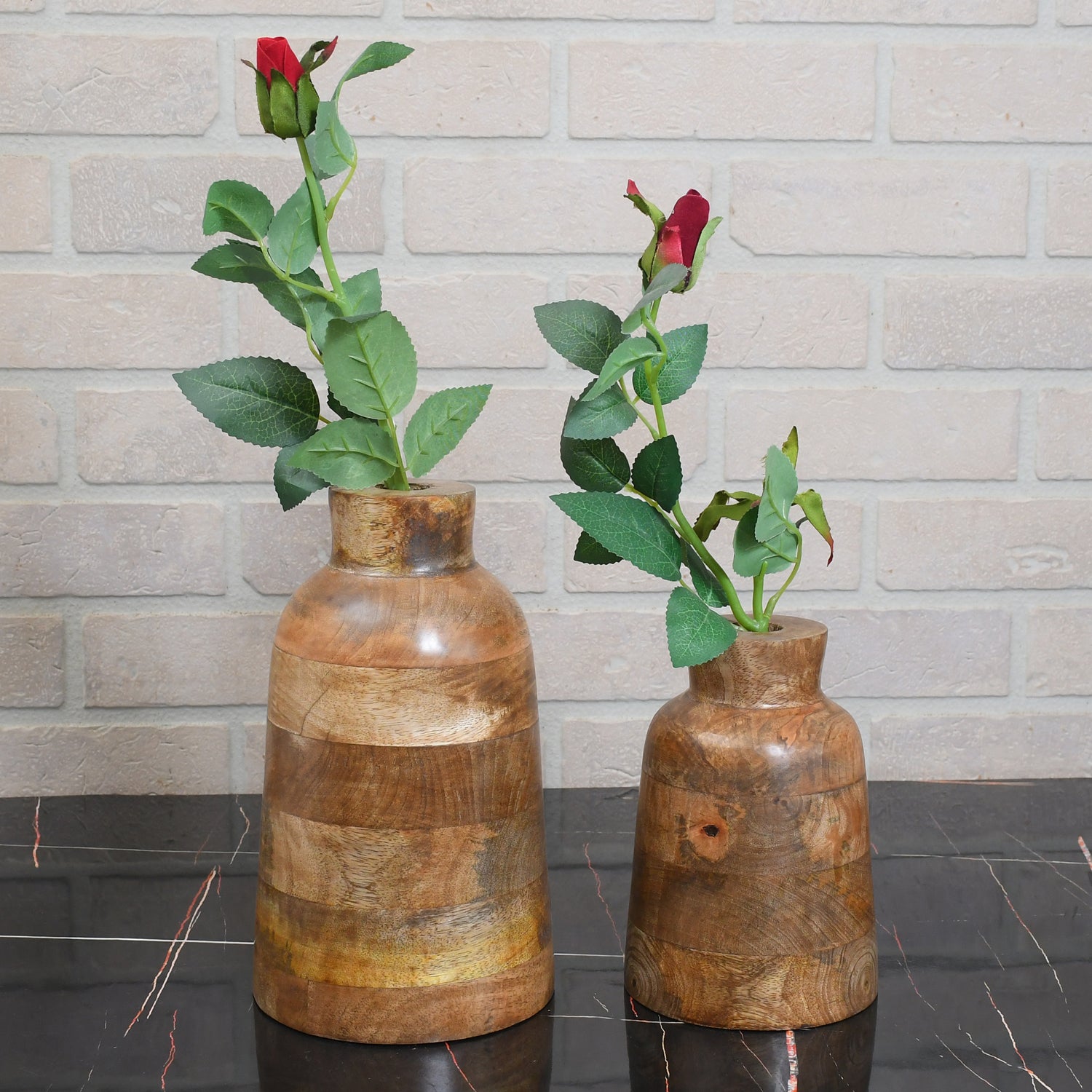 UrbanWood Flower Vase Set