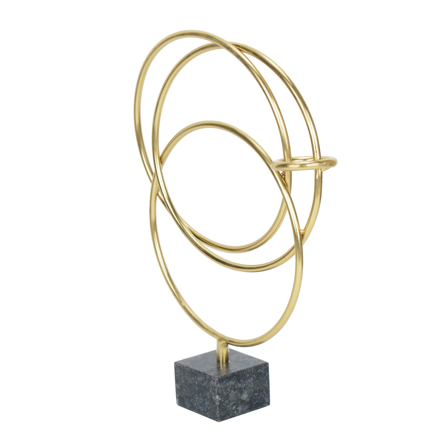 Metal Link Gold Sculpture