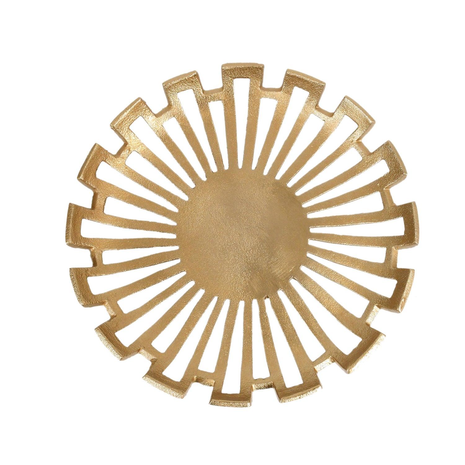 Circlet Round Tray Gold