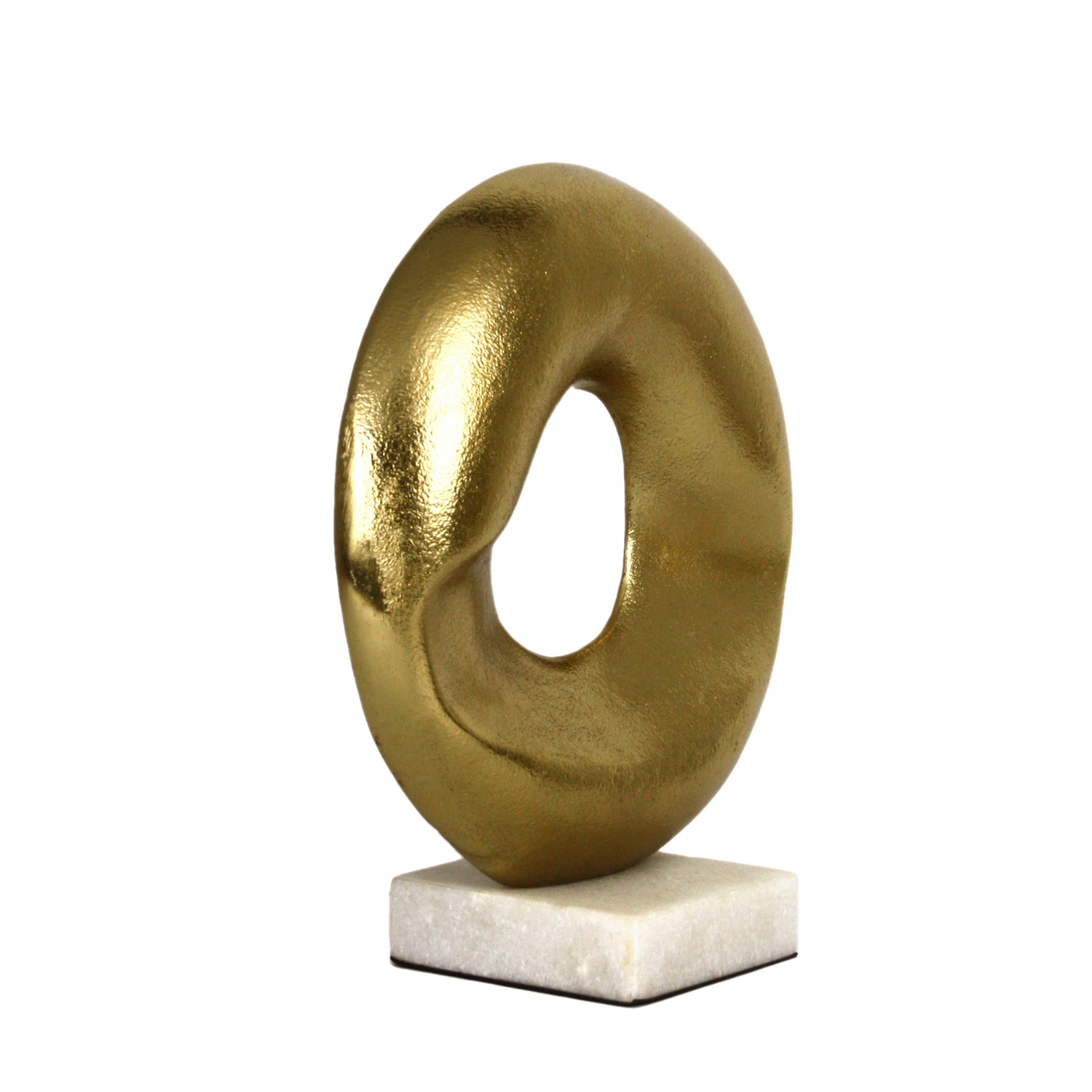 Gold Abstract Disc Artifact