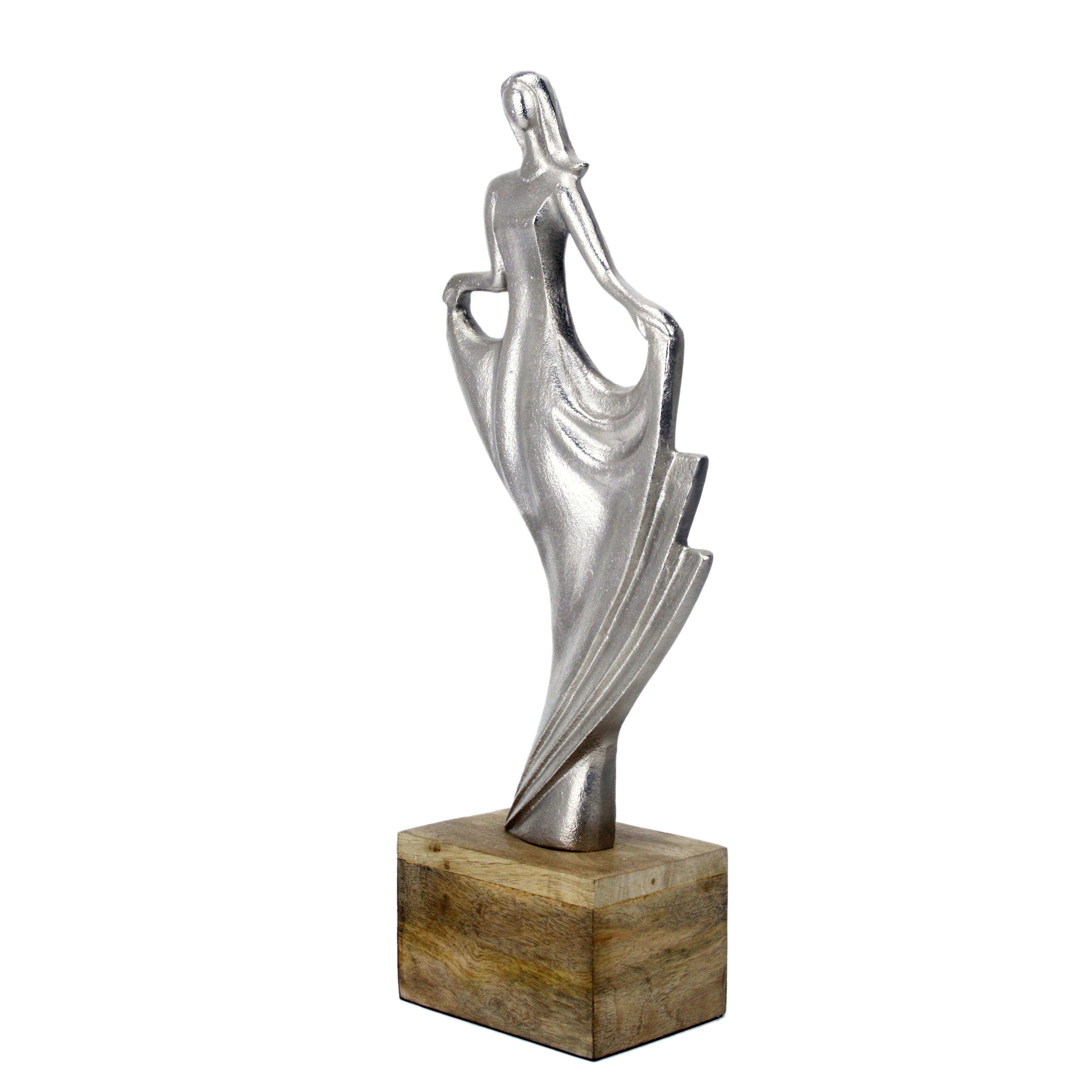 Whimsy Silver Lady Figurine