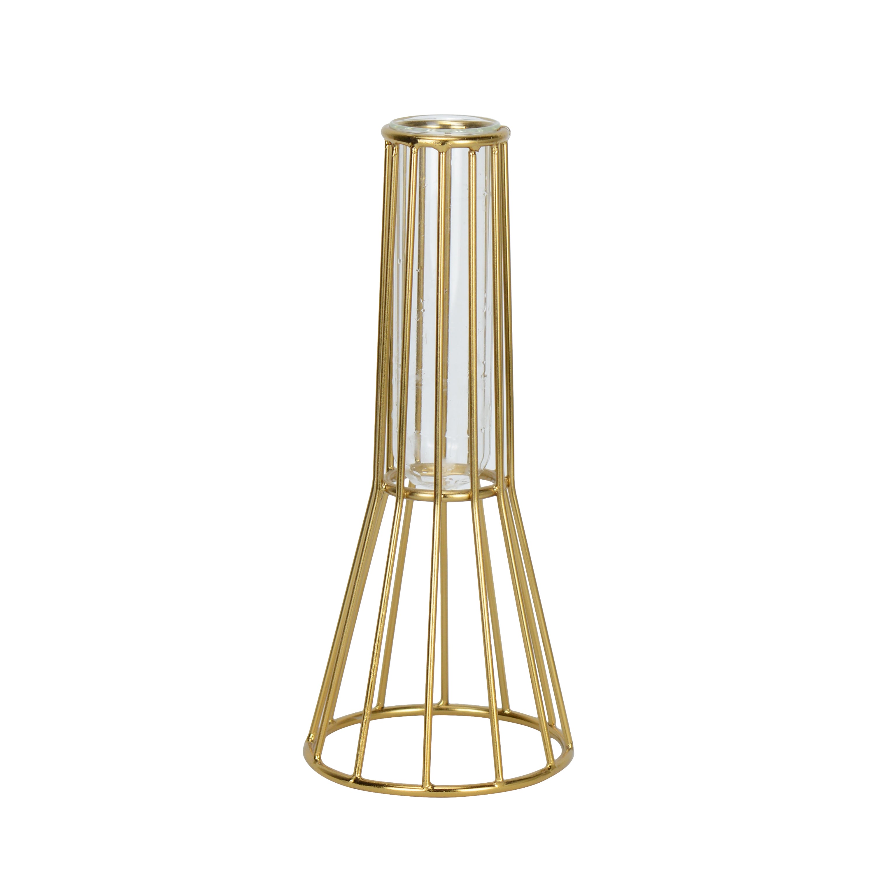 Pinnacle Gold Bud Vase Planter