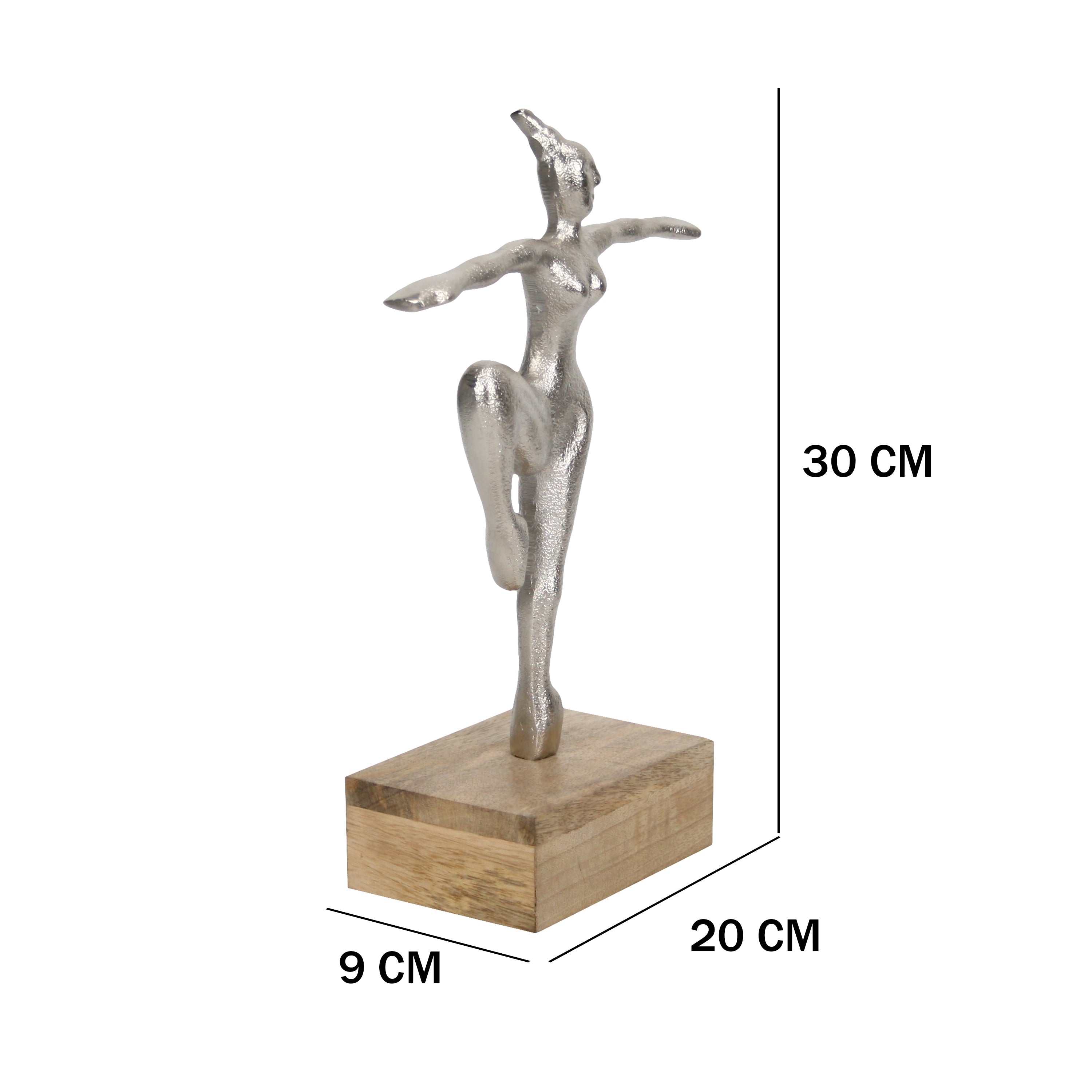 Balance Silver Decor Figurine