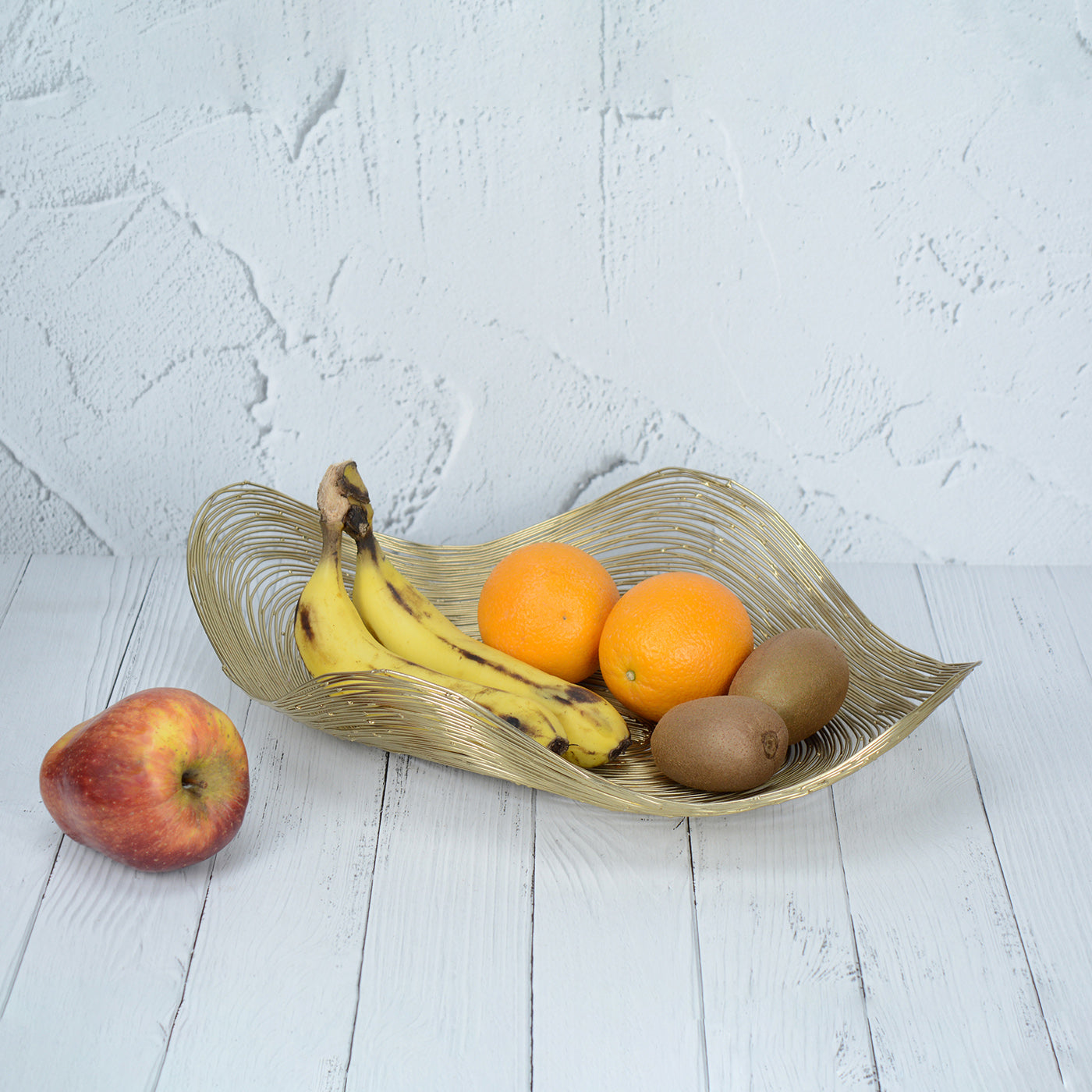 Gold Horizon Fruit Basket/Bowl Medium