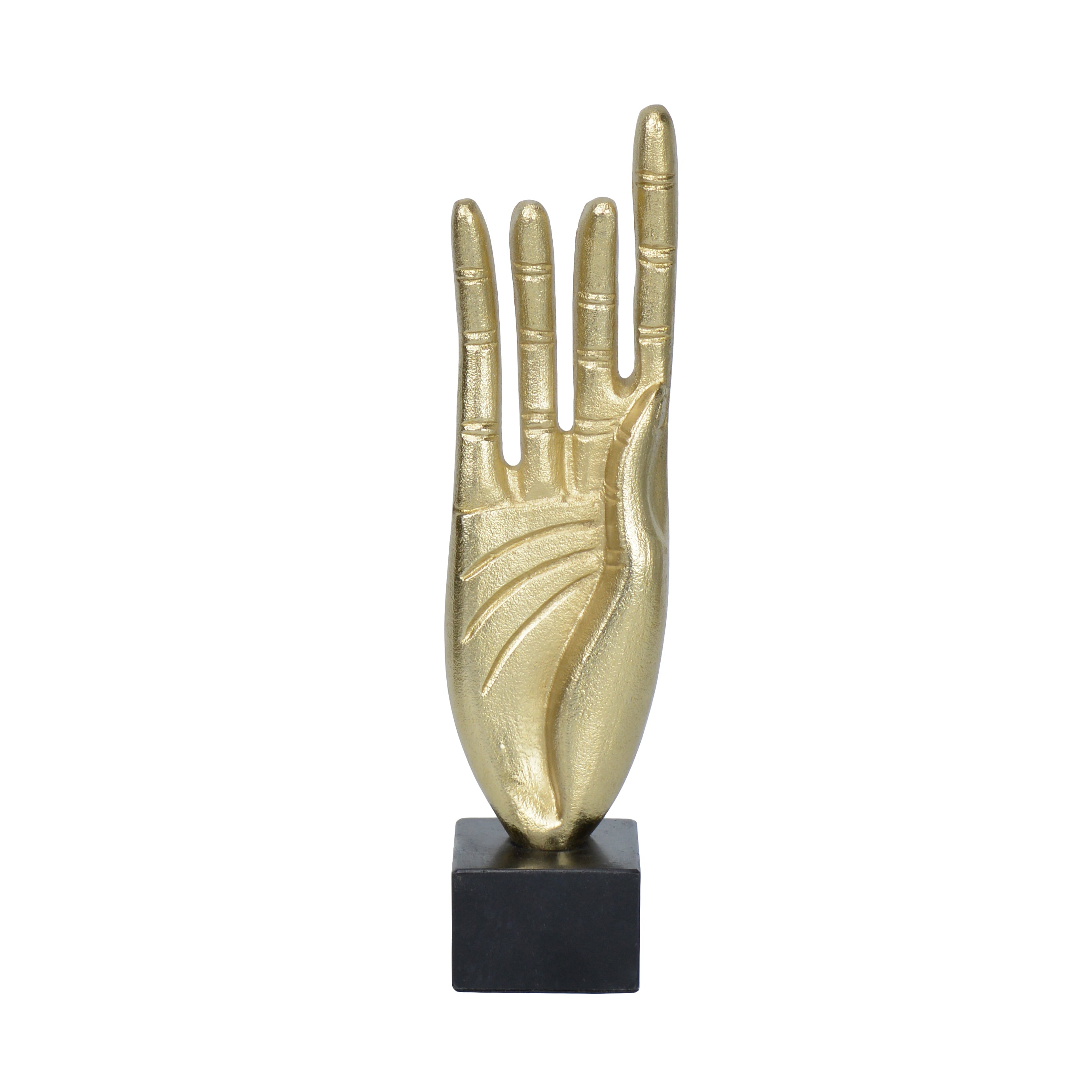Palma Gold Hand Decor Sculpture