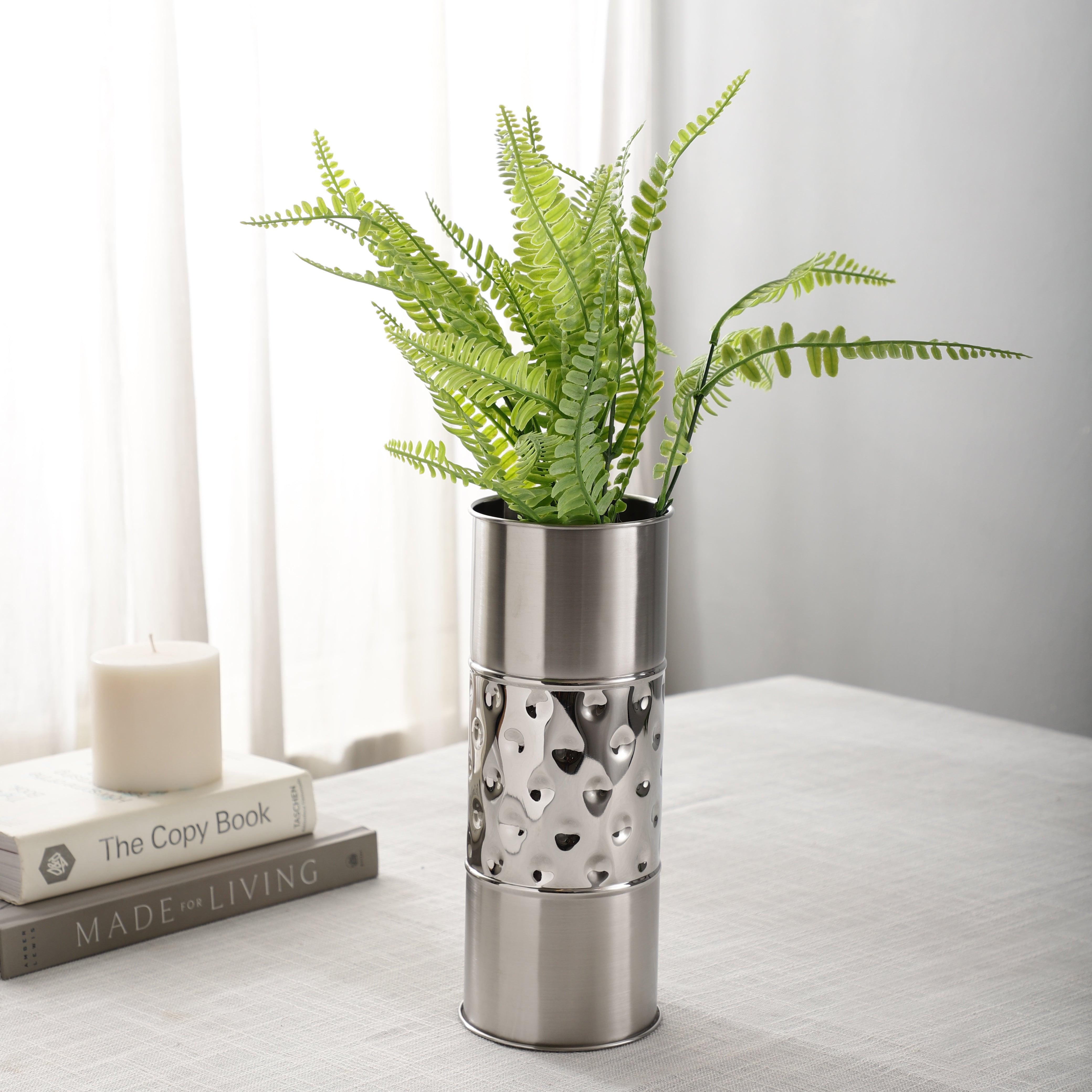 Circles Harmony Stainless Steel  Flower Vase