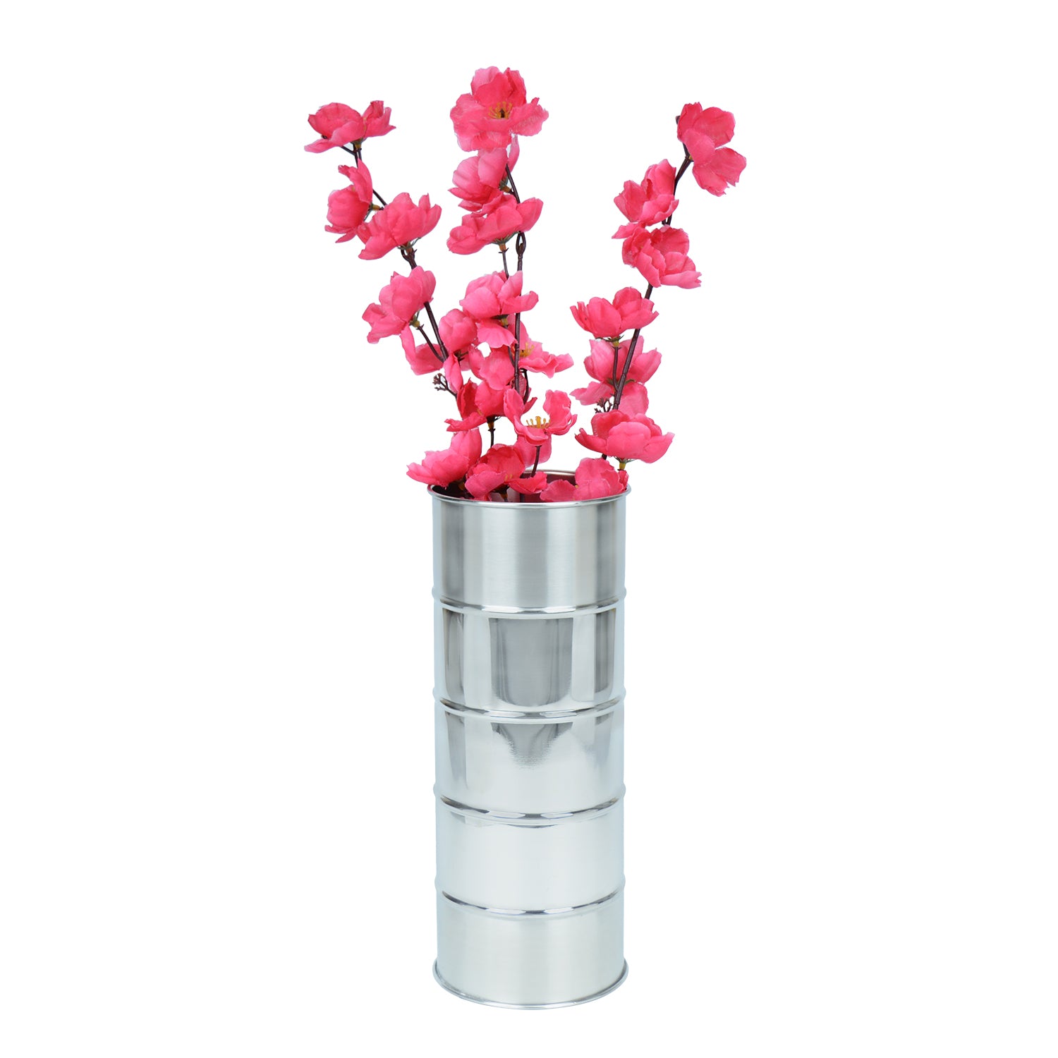 Cane Whisper Design Stainless Steel Flower Vase