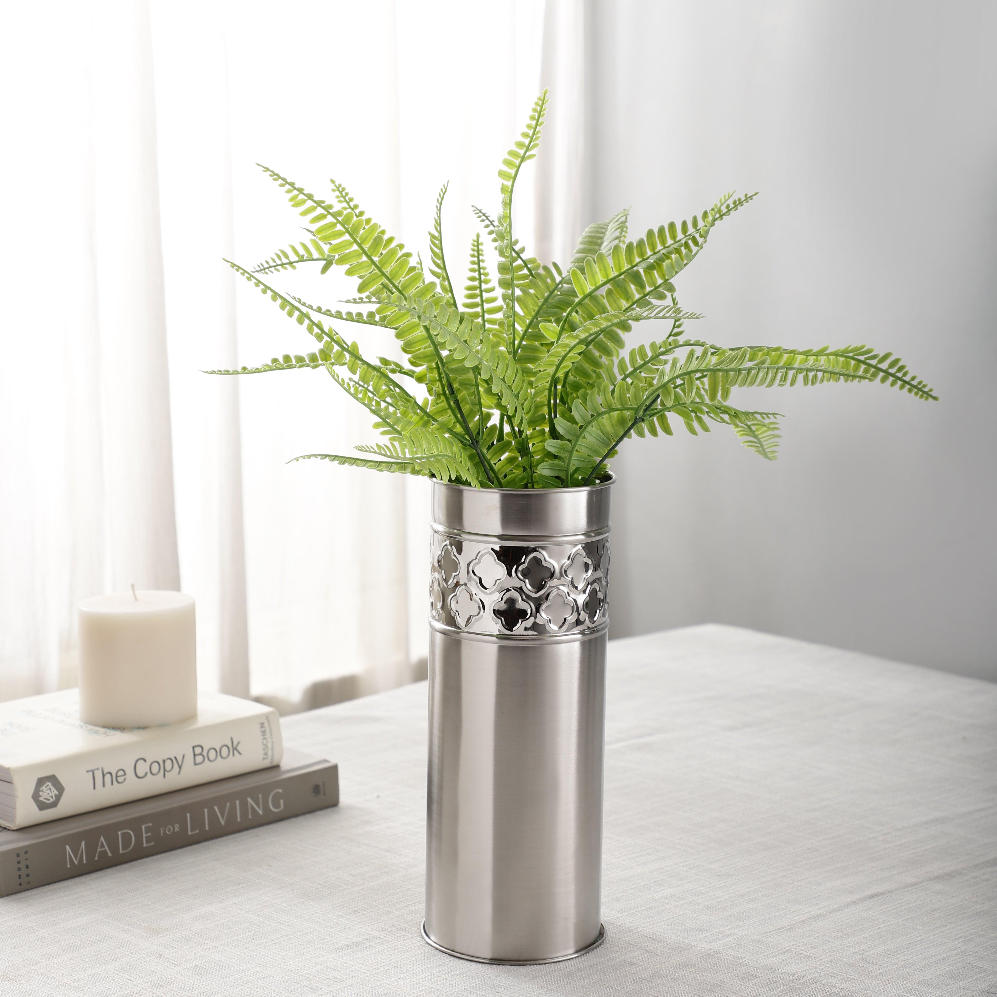 Starlit Dot Stainless Steel Flower Vase