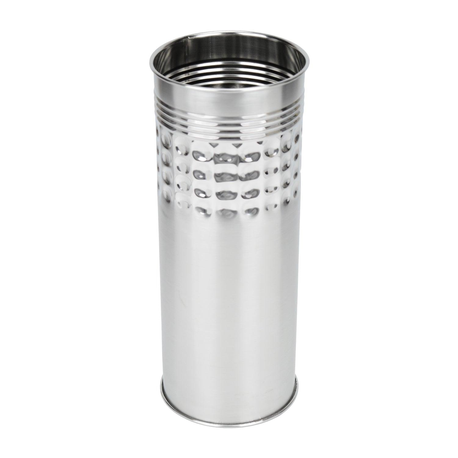 Linear Dot Fusion Stainless Steel Flower Vase