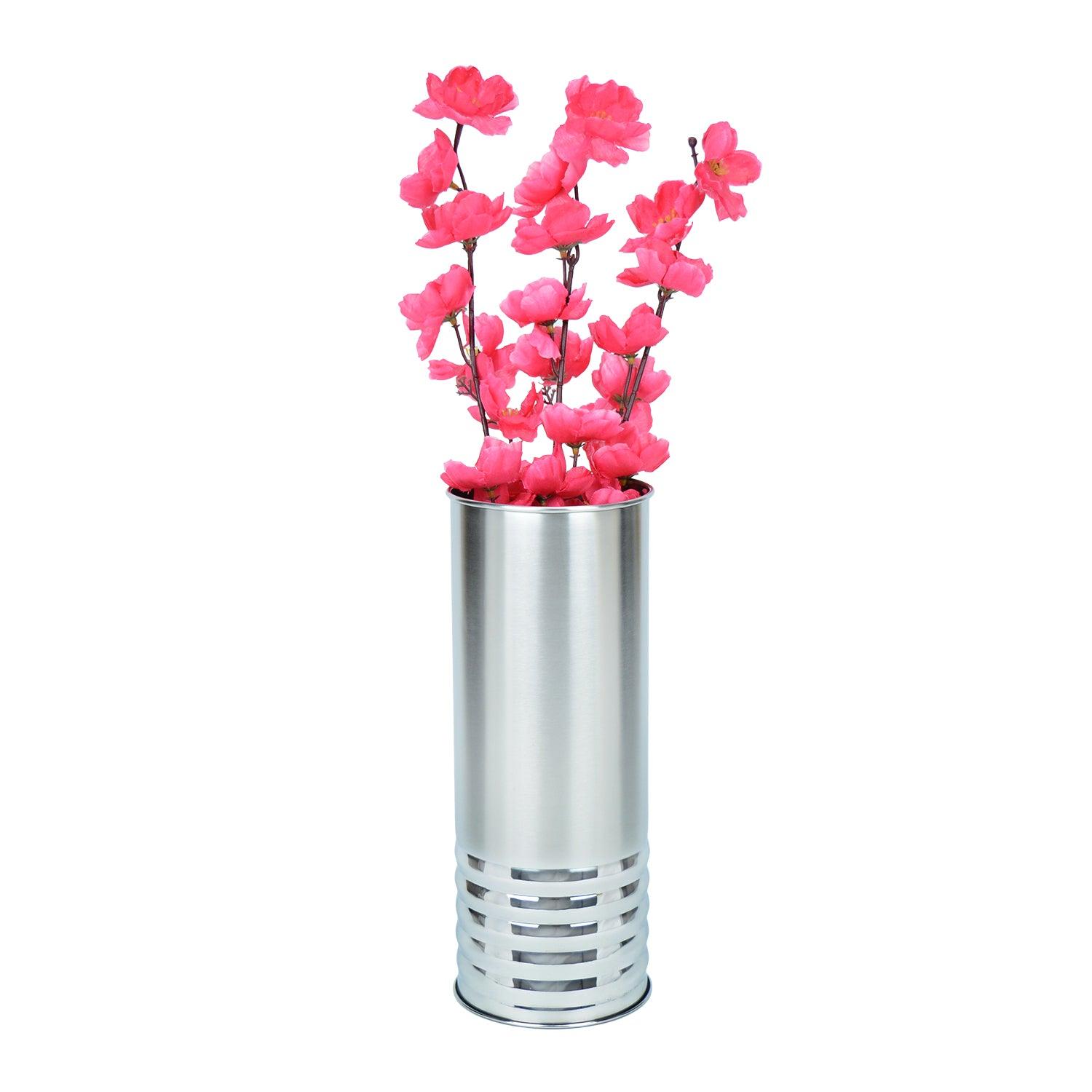 Symmetry Line Stainless Steel Flower Vase