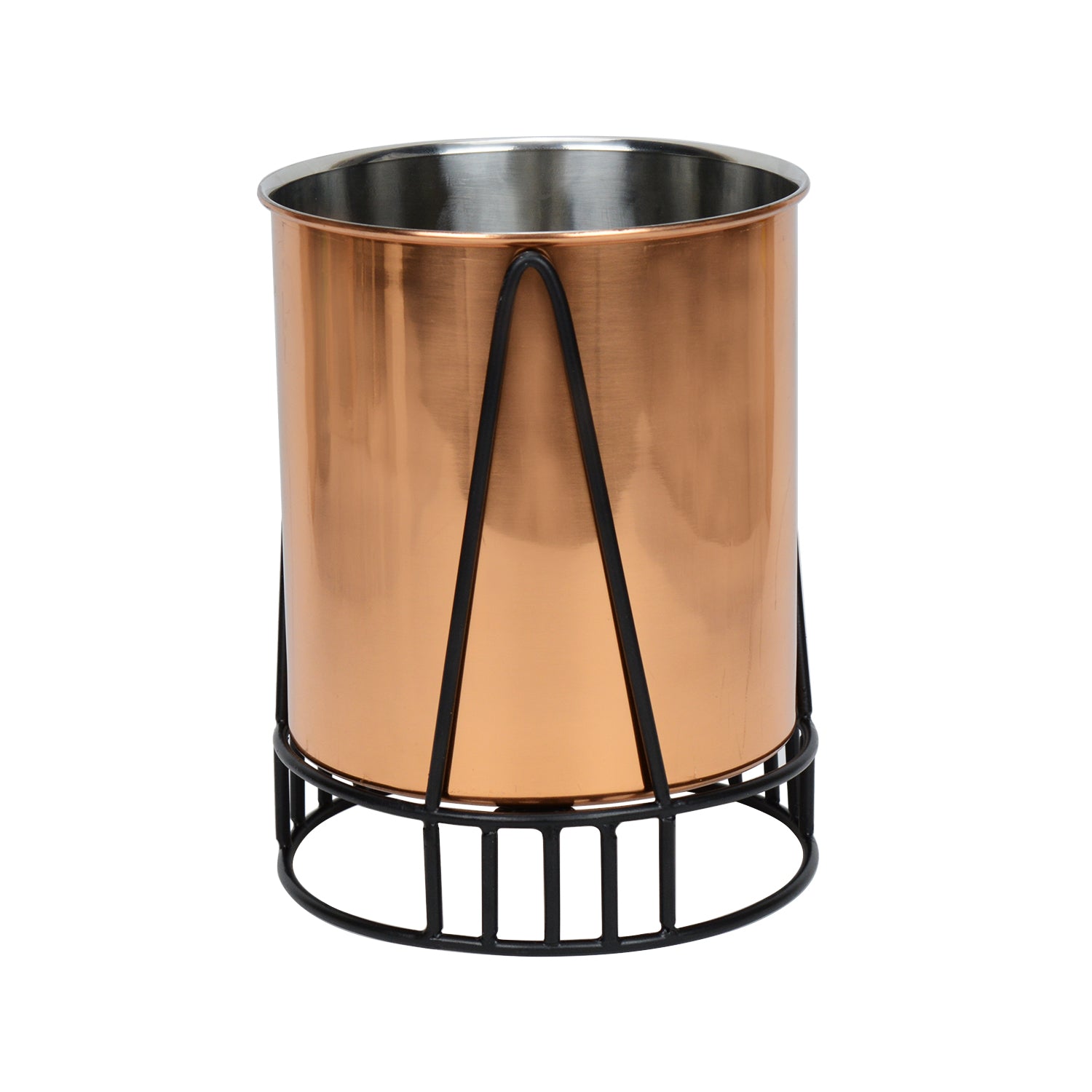 TriLeg Bloom Stainless Steel Copper Planter