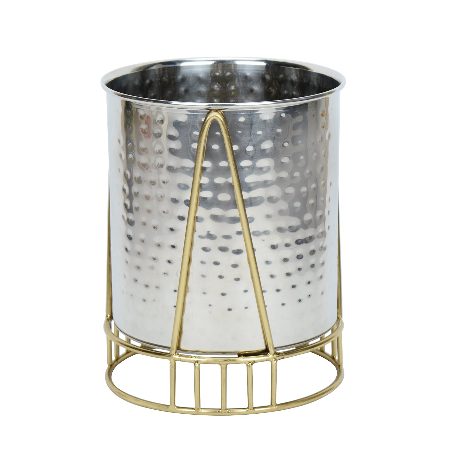 TriLeg Bloom Stainless Steel Planter