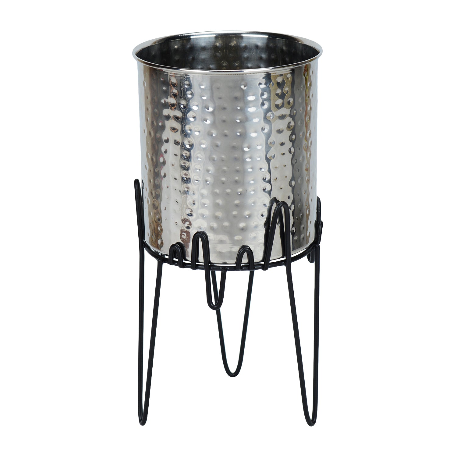 Ziggy Flora Stainless Steel Planter