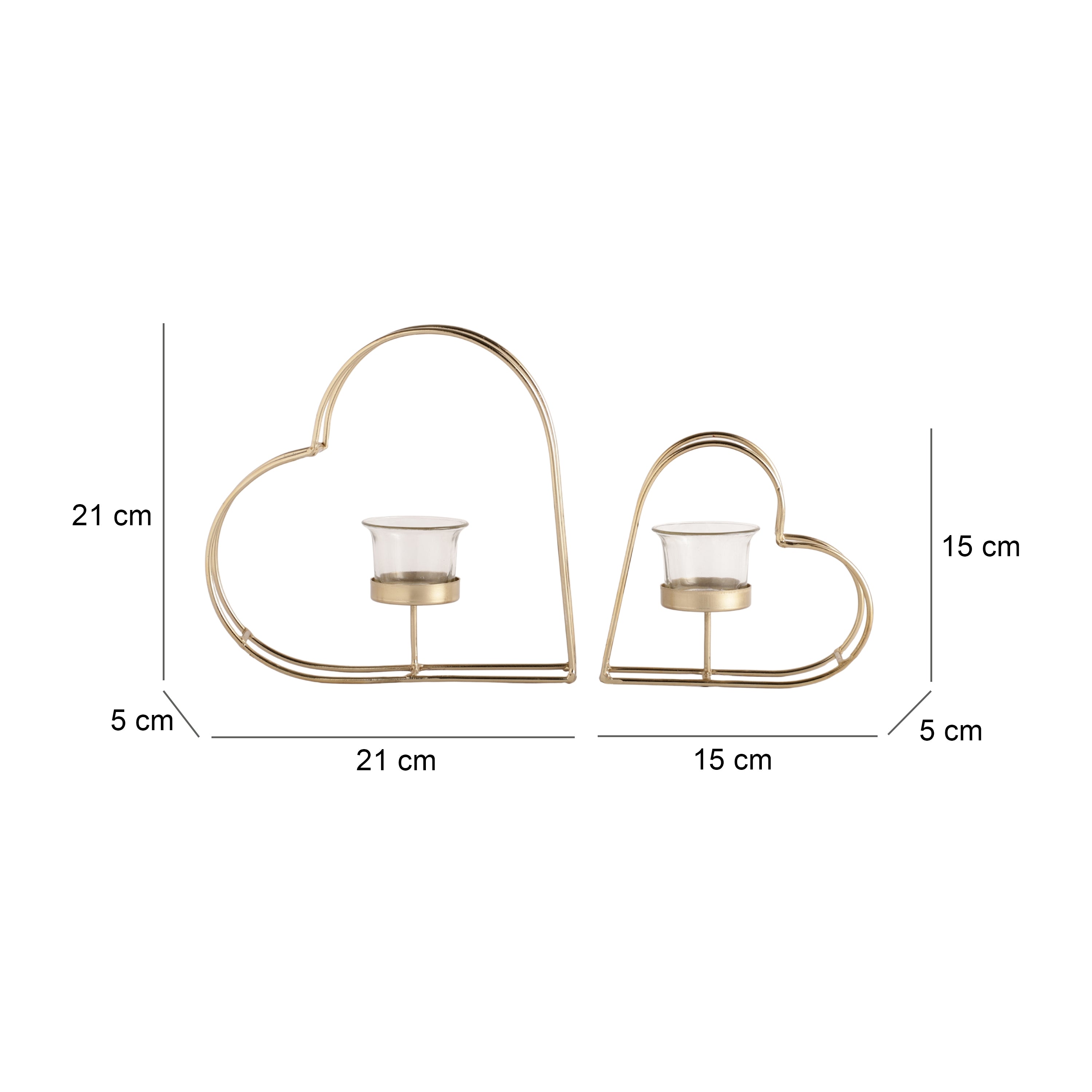 Gold Lovelume Tealight Diwali Candle Holder