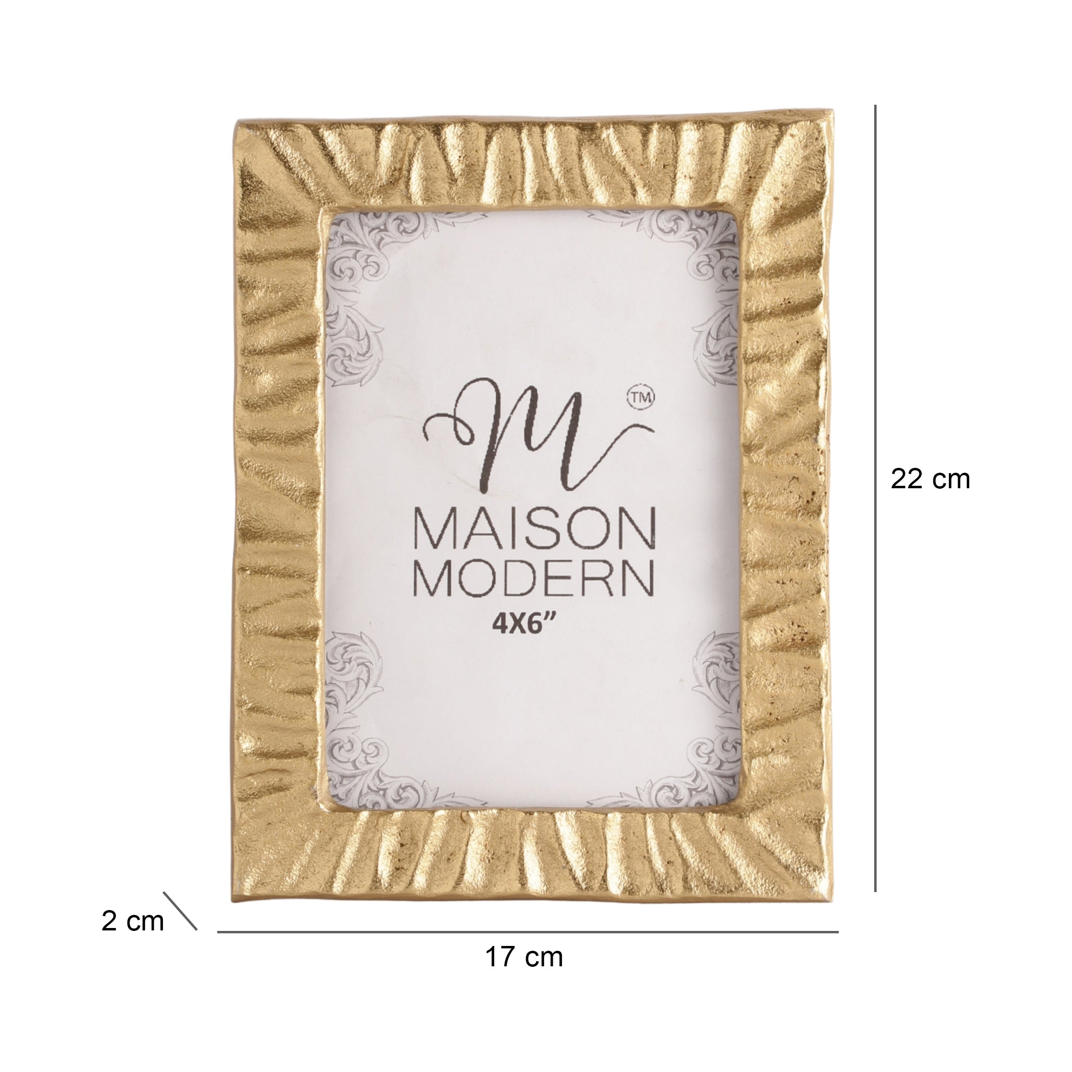 Gold AlumaSnap Photo Frame