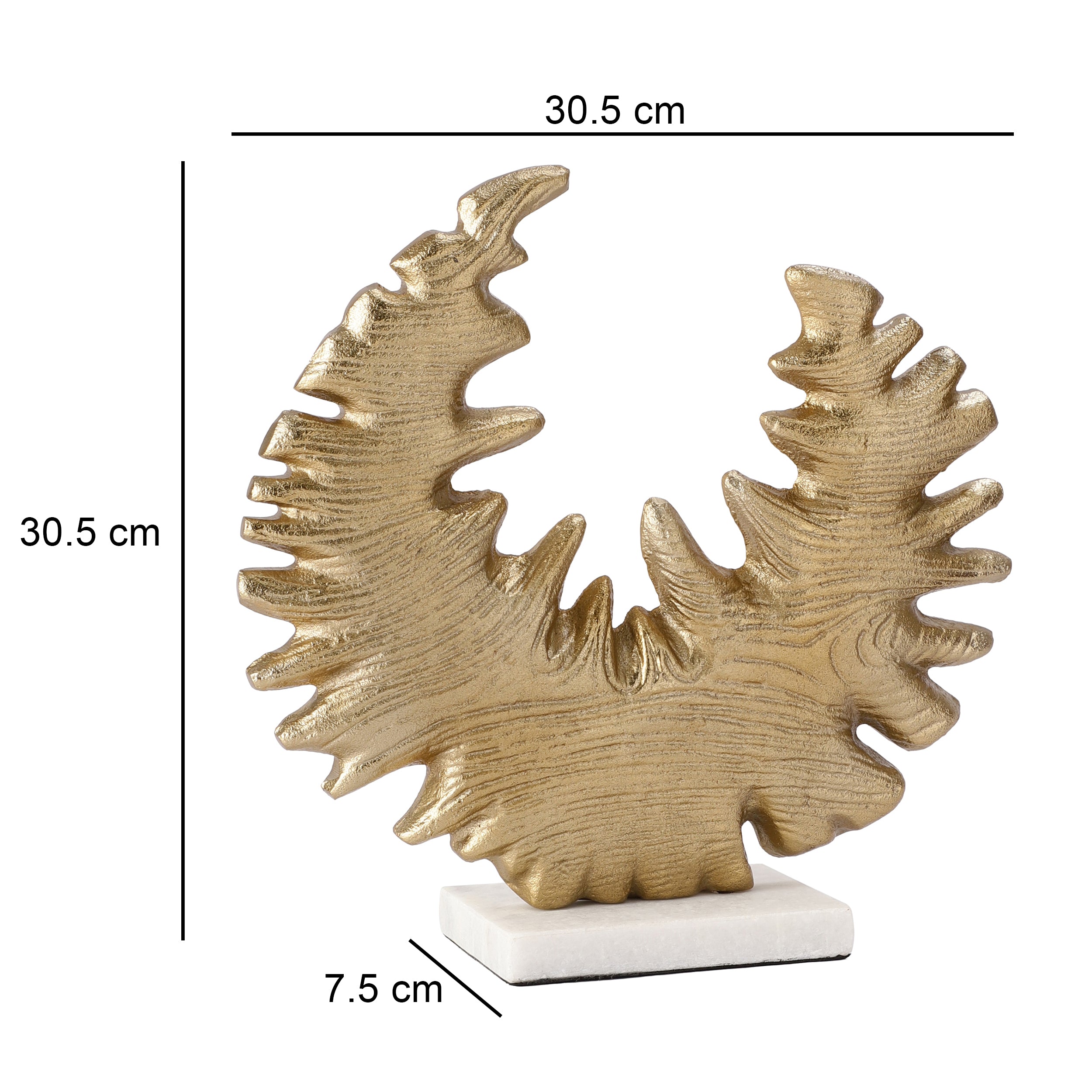Gold Decor Eclipse  Showpiece
