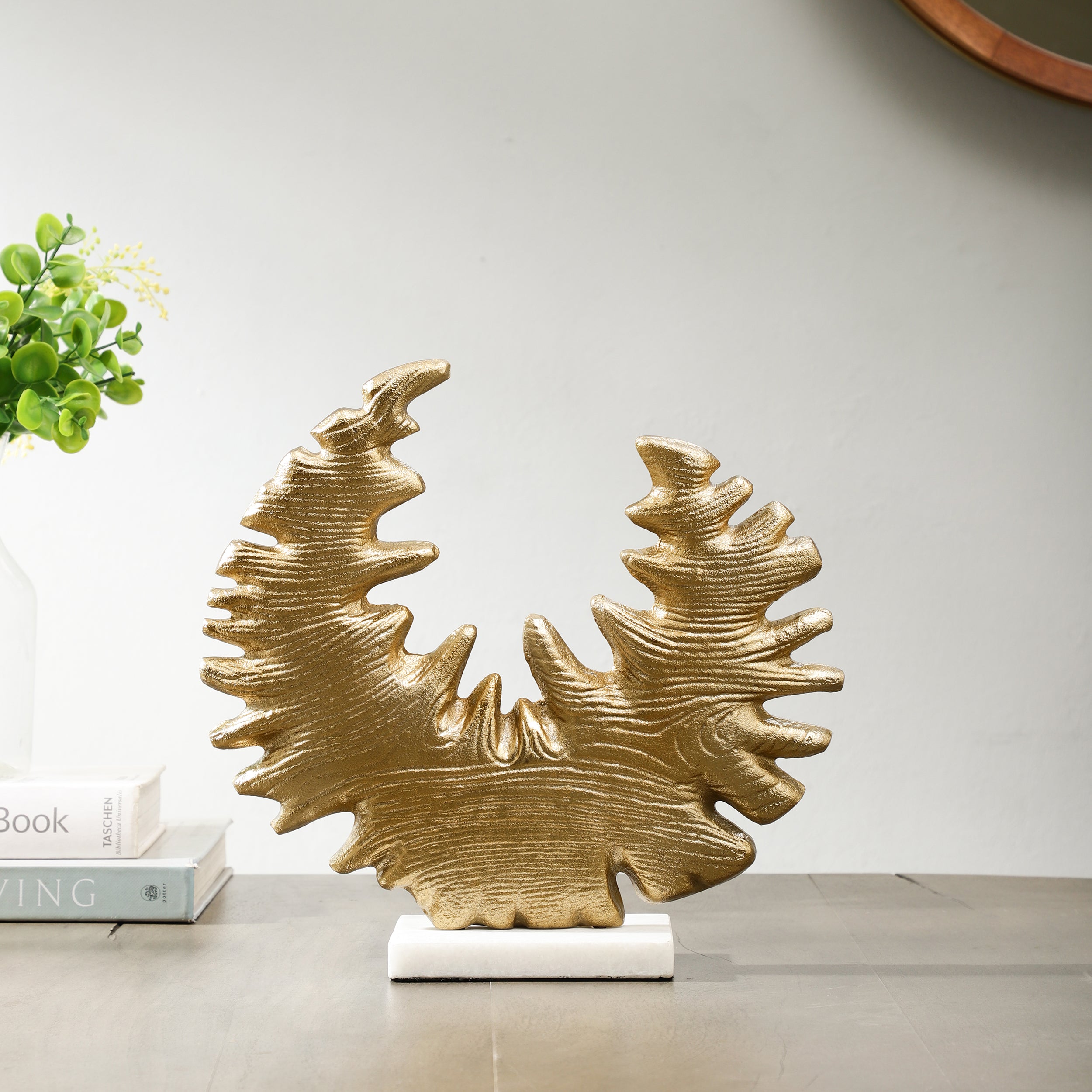 Gold Decor Eclipse  Showpiece