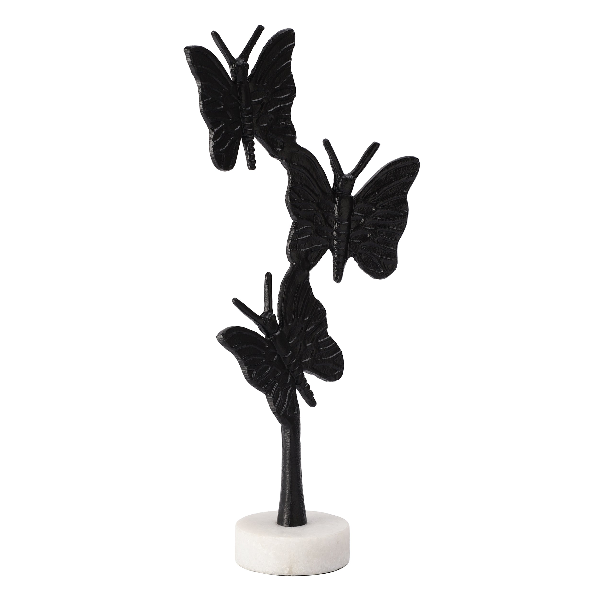 Black Twilight Wings Décor Figurine