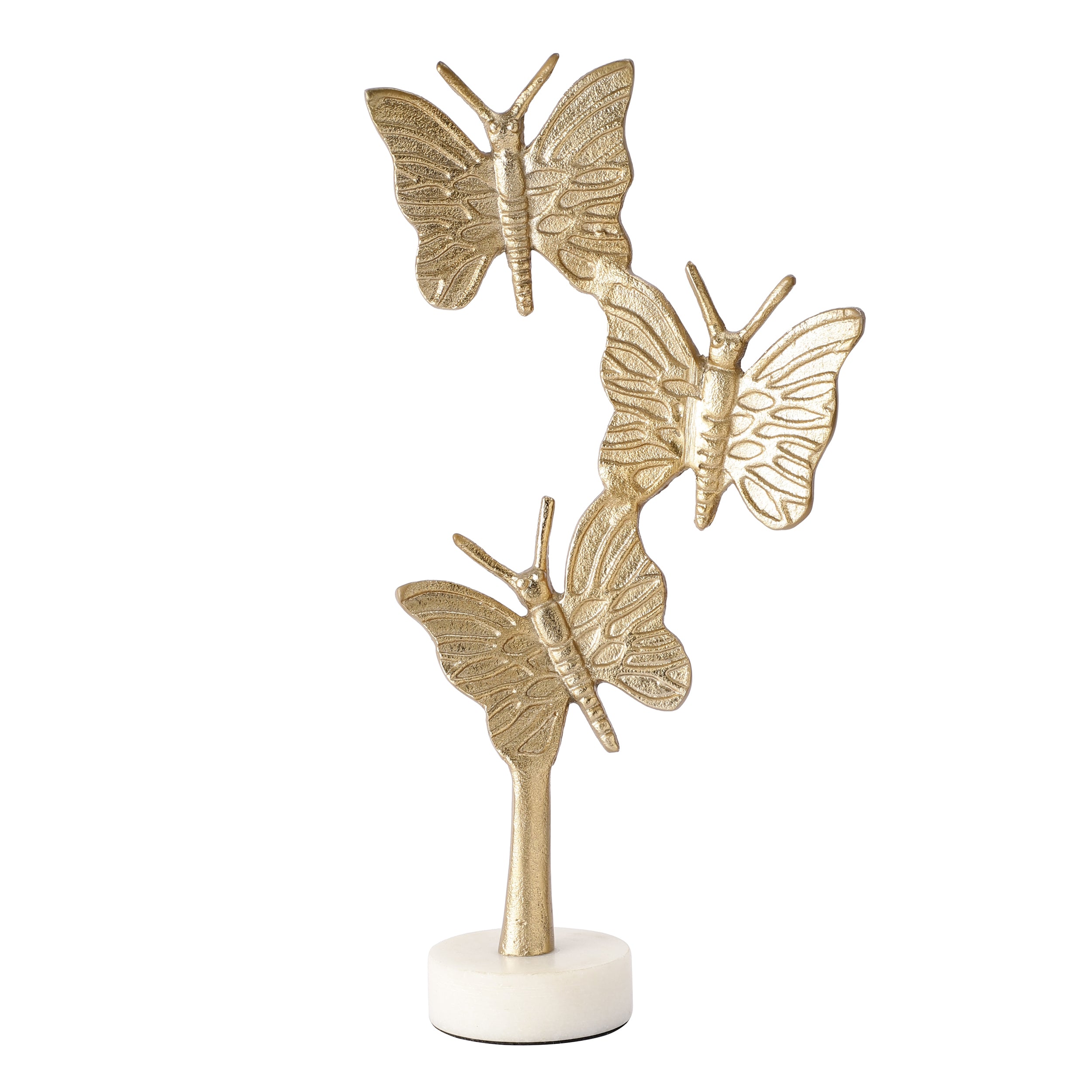 Gold Twilight Wings Décor Figurine