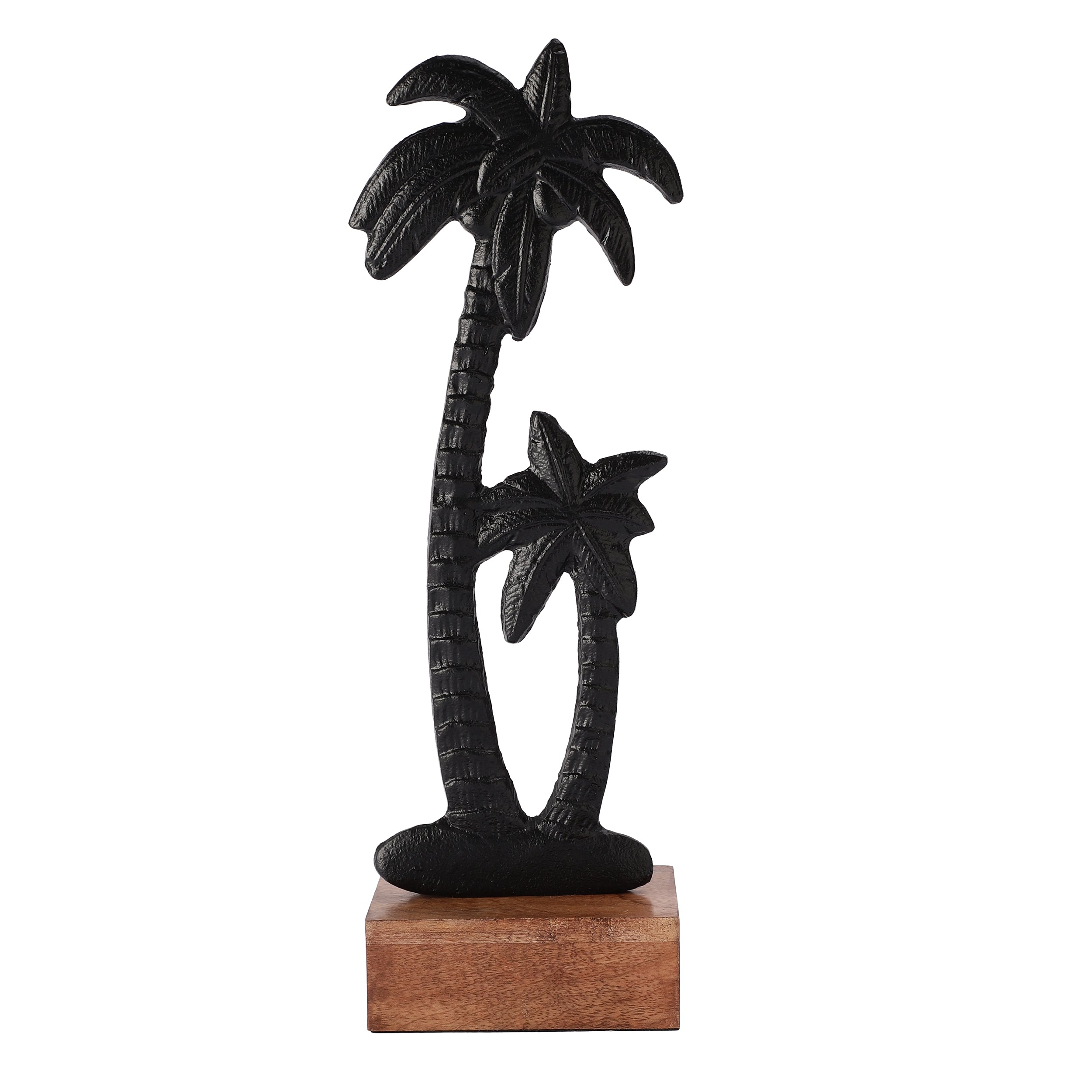 Black Minimalist PalmNova Tree Sculpture