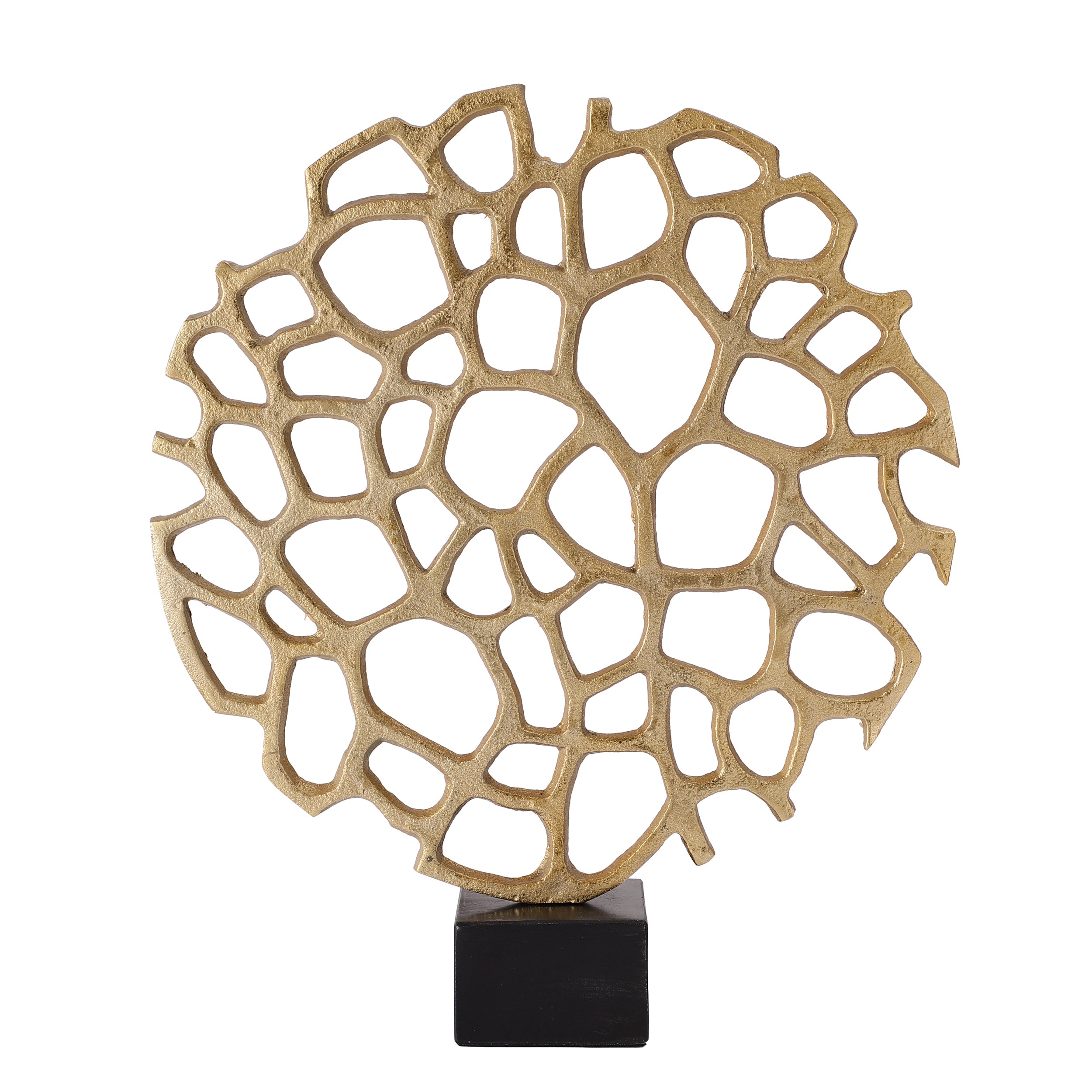 Gold Infinity Web Décor Showpiece