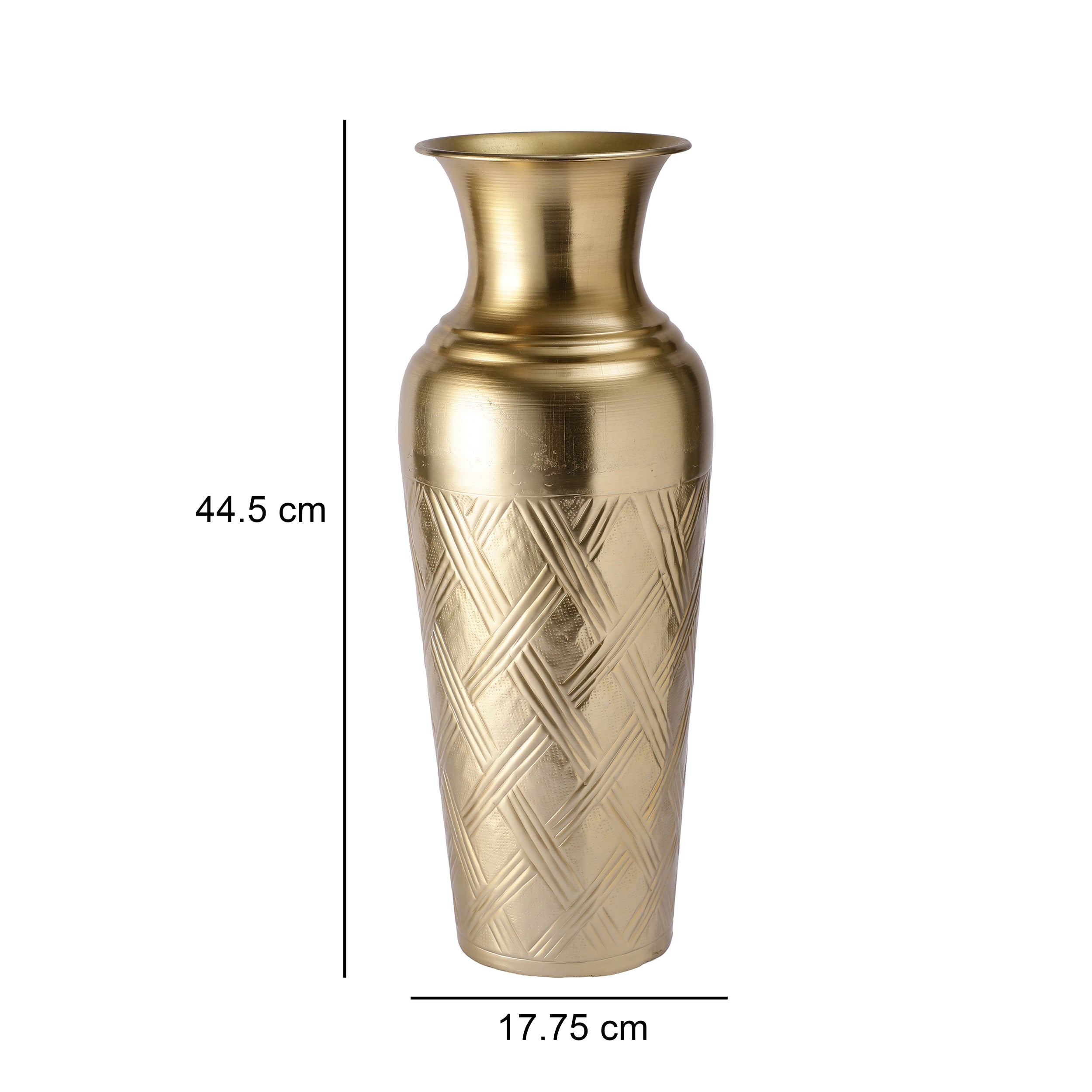 Gold Décor Bloom Haven Flower Vase