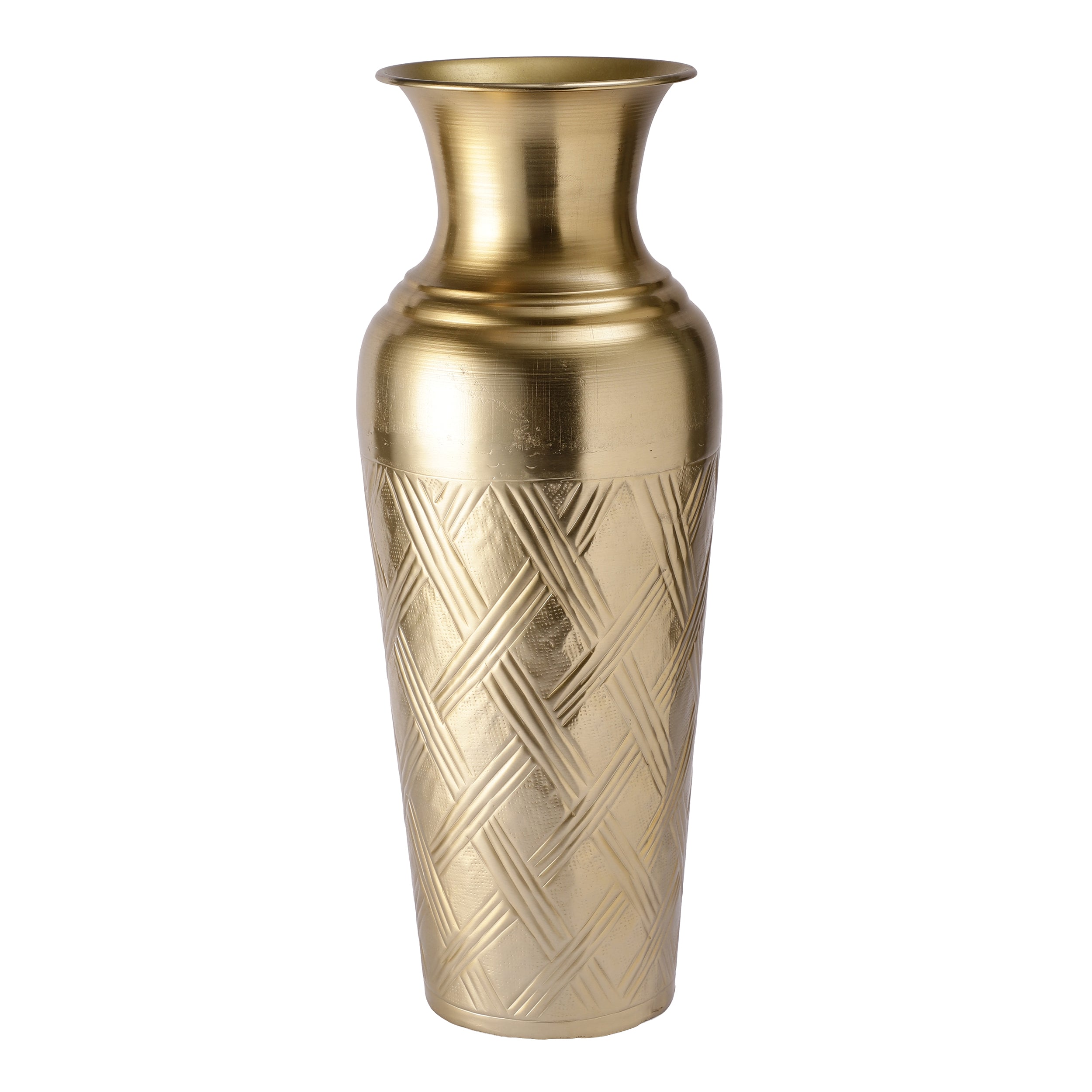 Gold Décor Bloom Haven Flower Vase