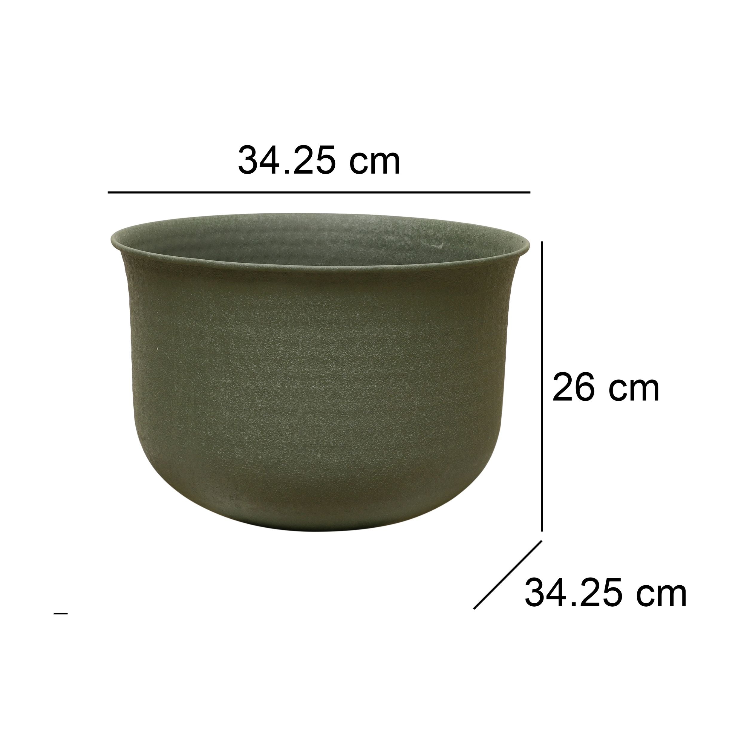 FloraNest Green Medium Garden Planter/Pot Indoor & Outdoor