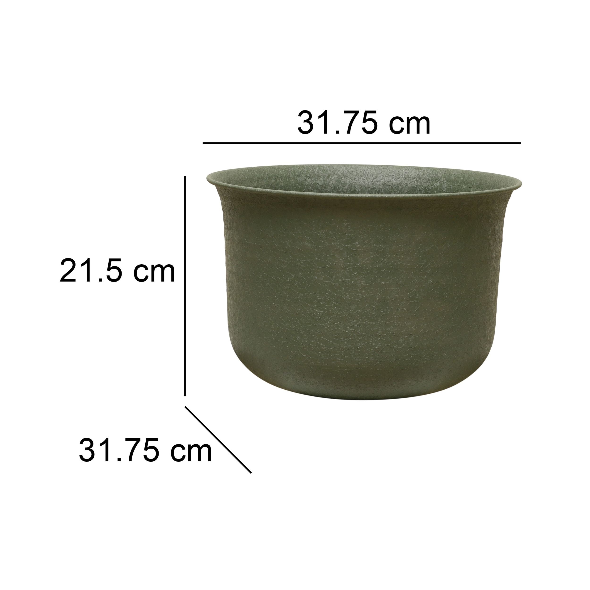FloraNest Green Small Garden Planter/Pot Indoor & Outdoor
