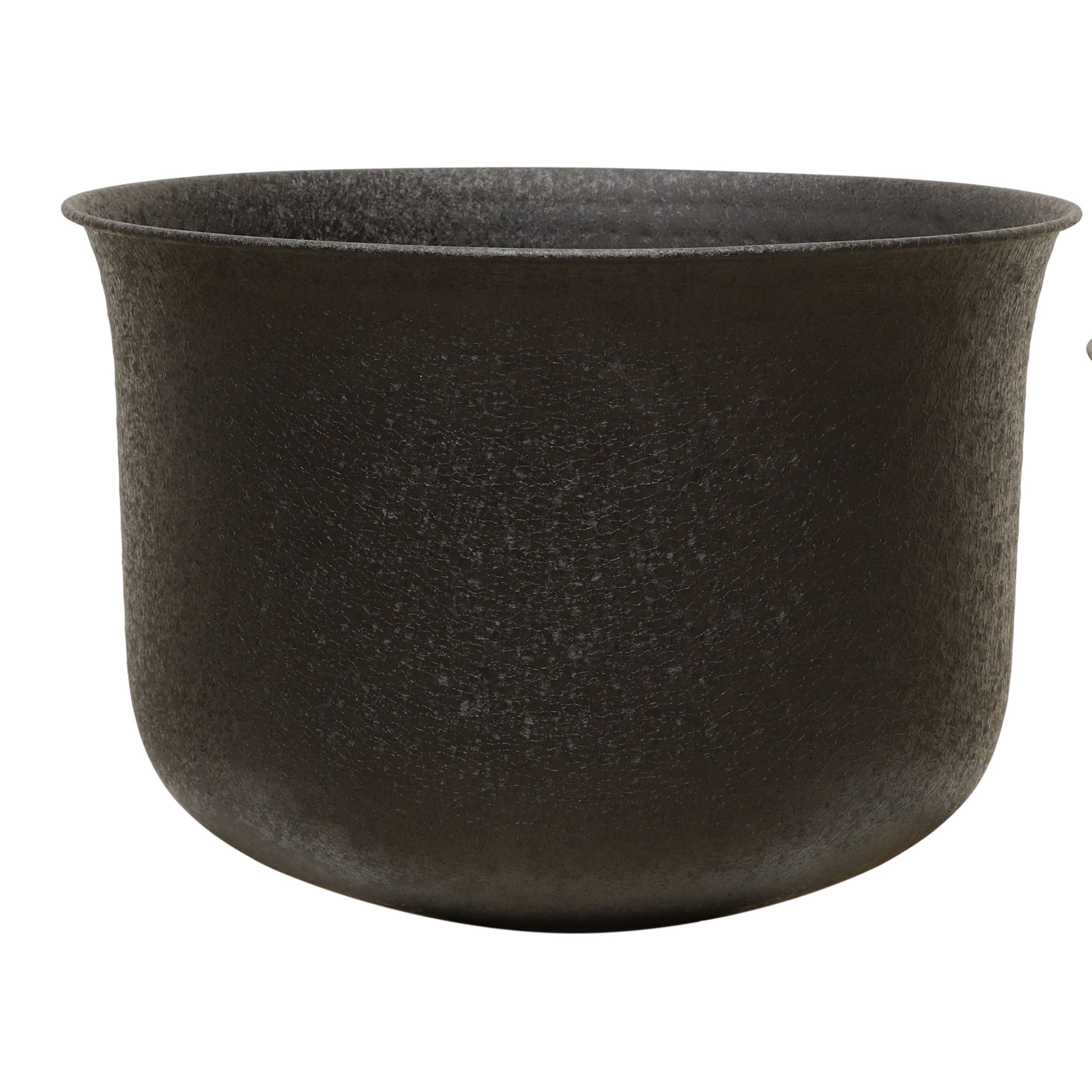 FloraNest Black Large Garden Planter/Pot Indoor & Outdoor