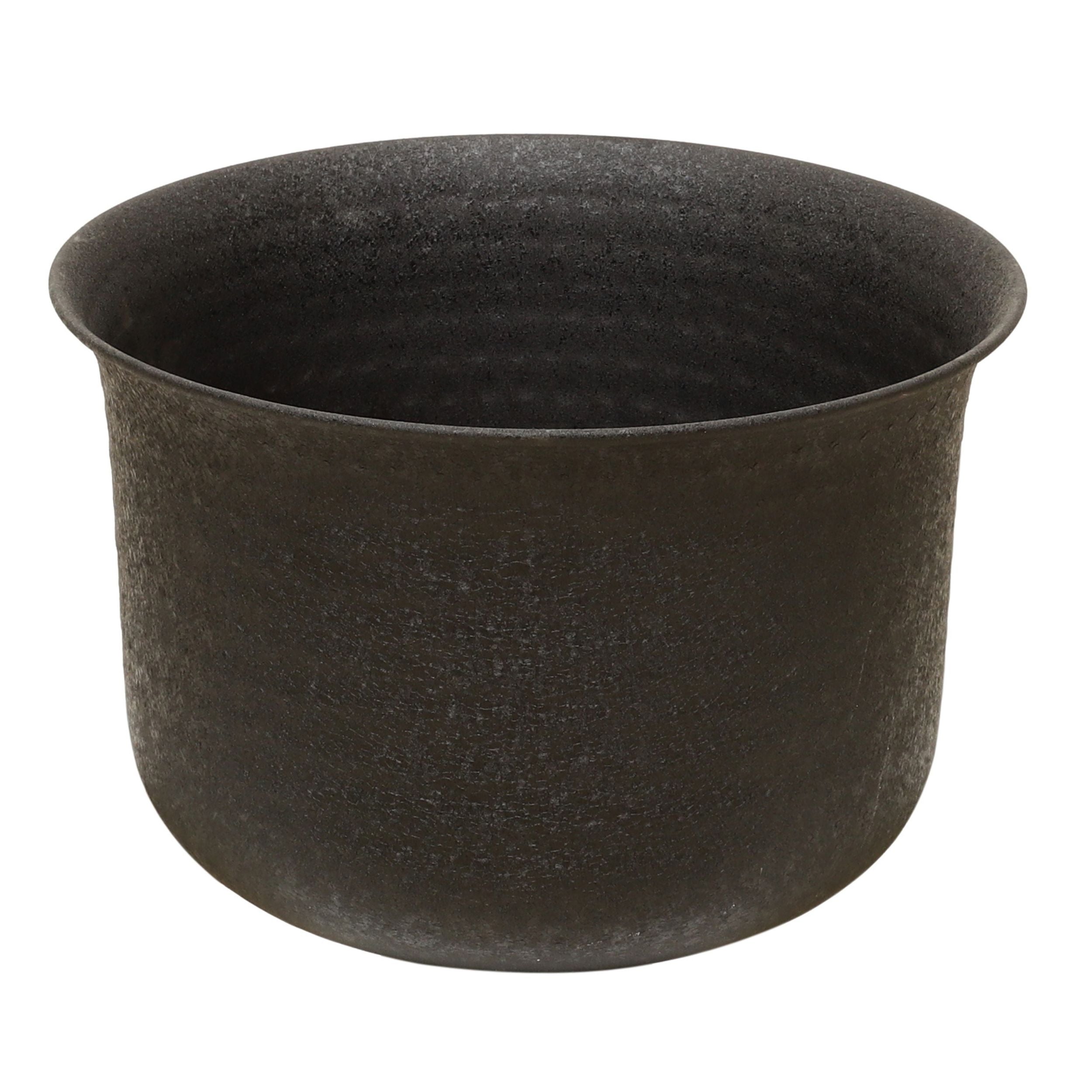 FloraNest Black Small Garden Planter/Pot Indoor & Outdoor