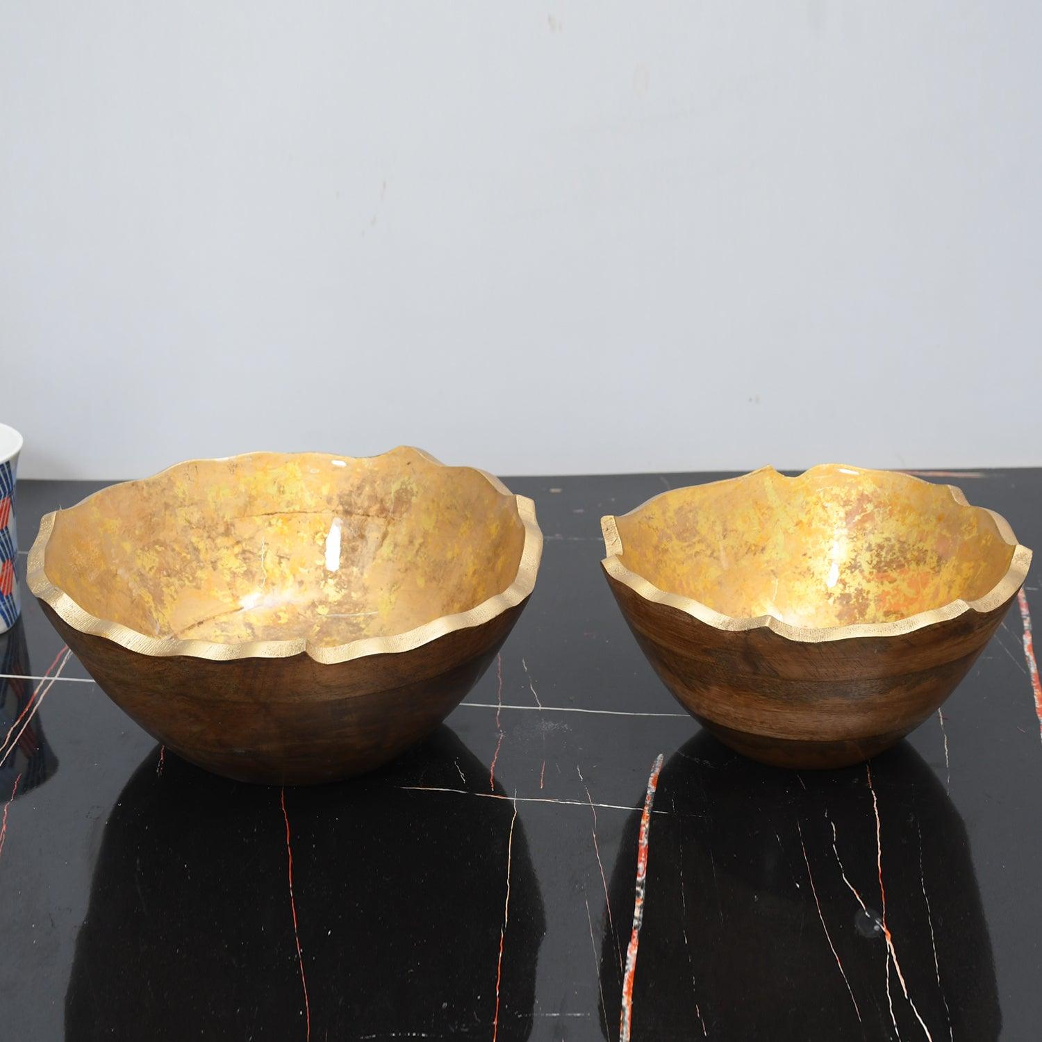 Nomadique Wooden Bowl Set