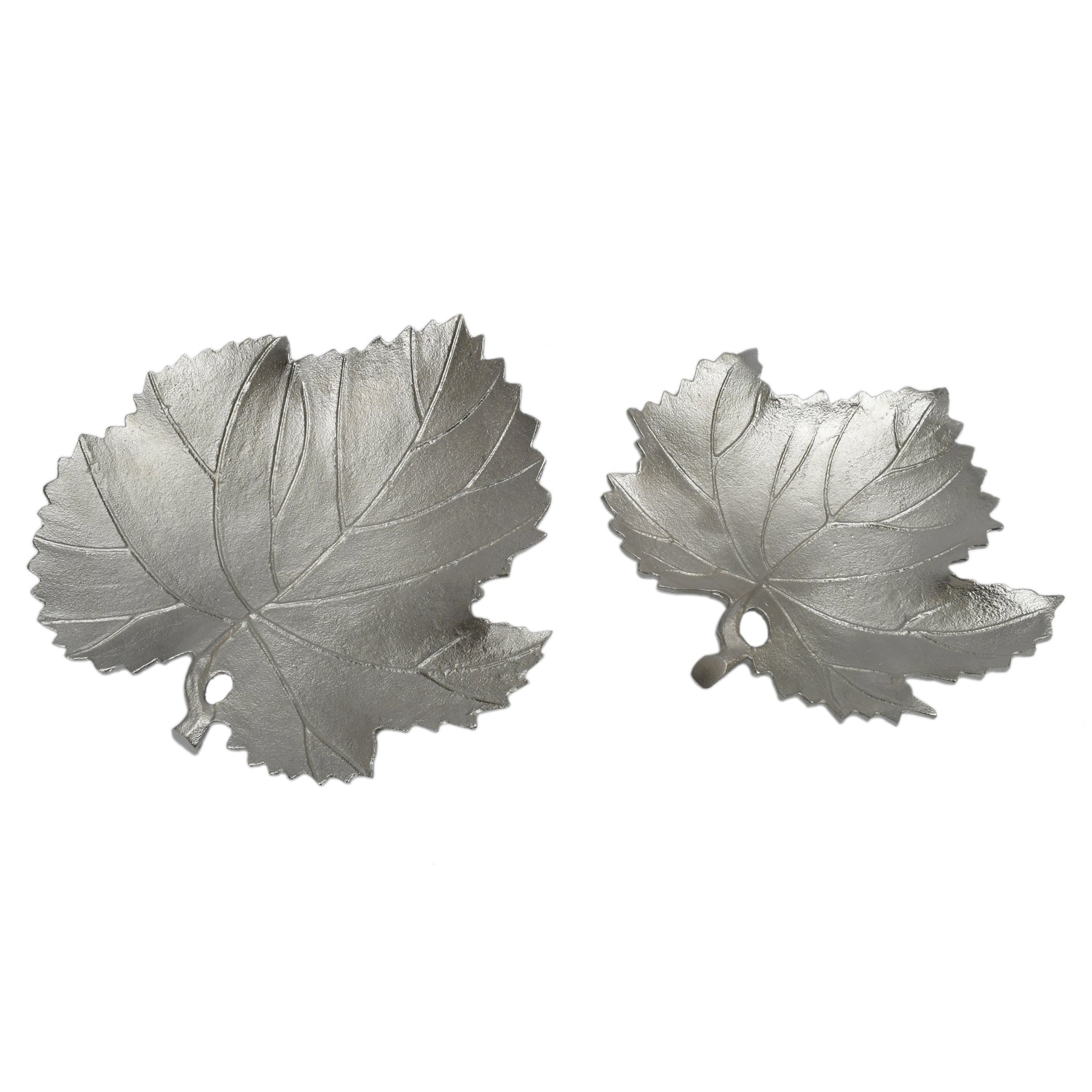 Silver Maple Platter Set