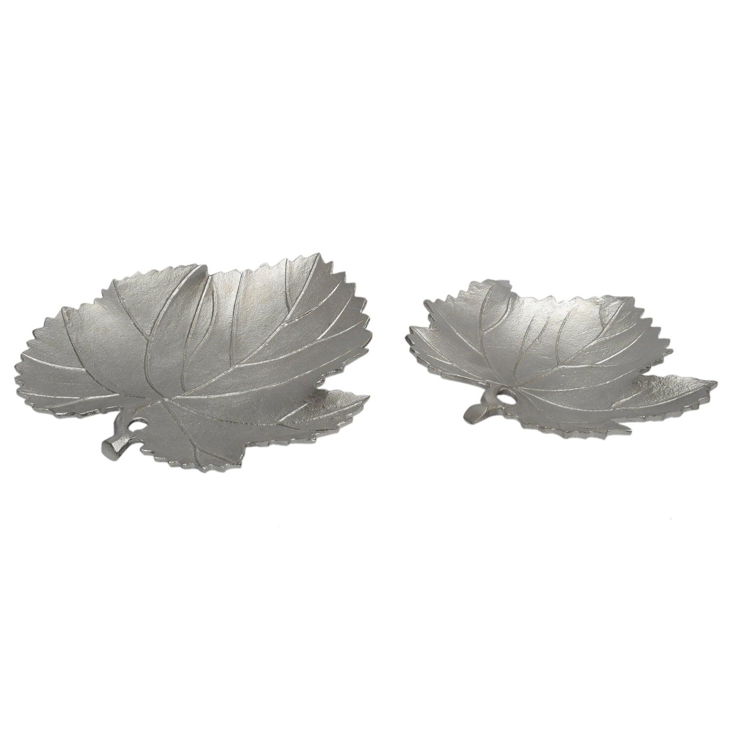 Silver Maple Platter Set