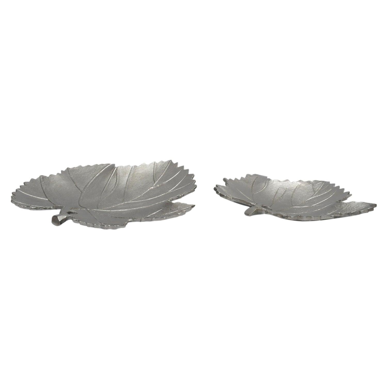 Silver Maple Platter Set