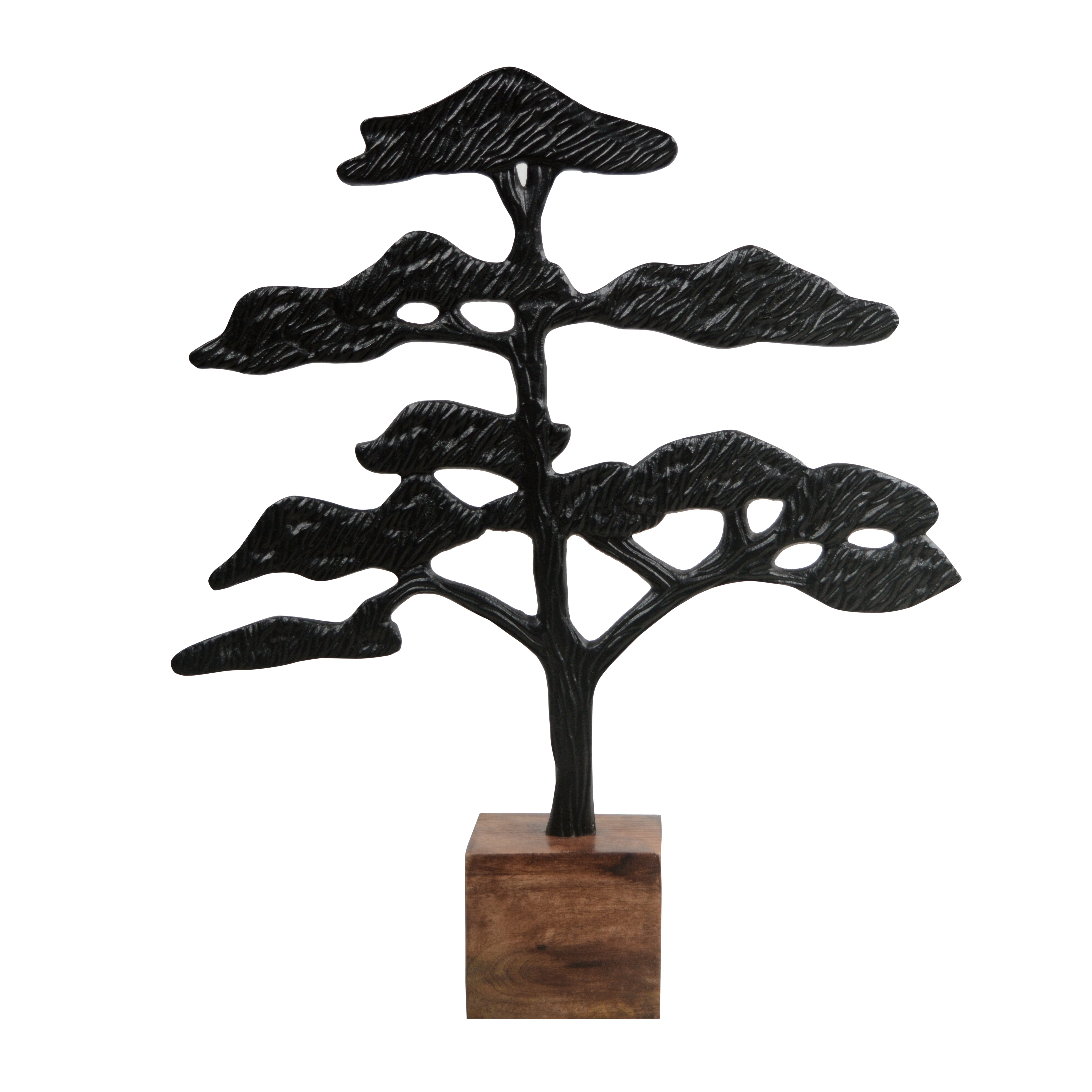 Urban Black Tree Décor Object