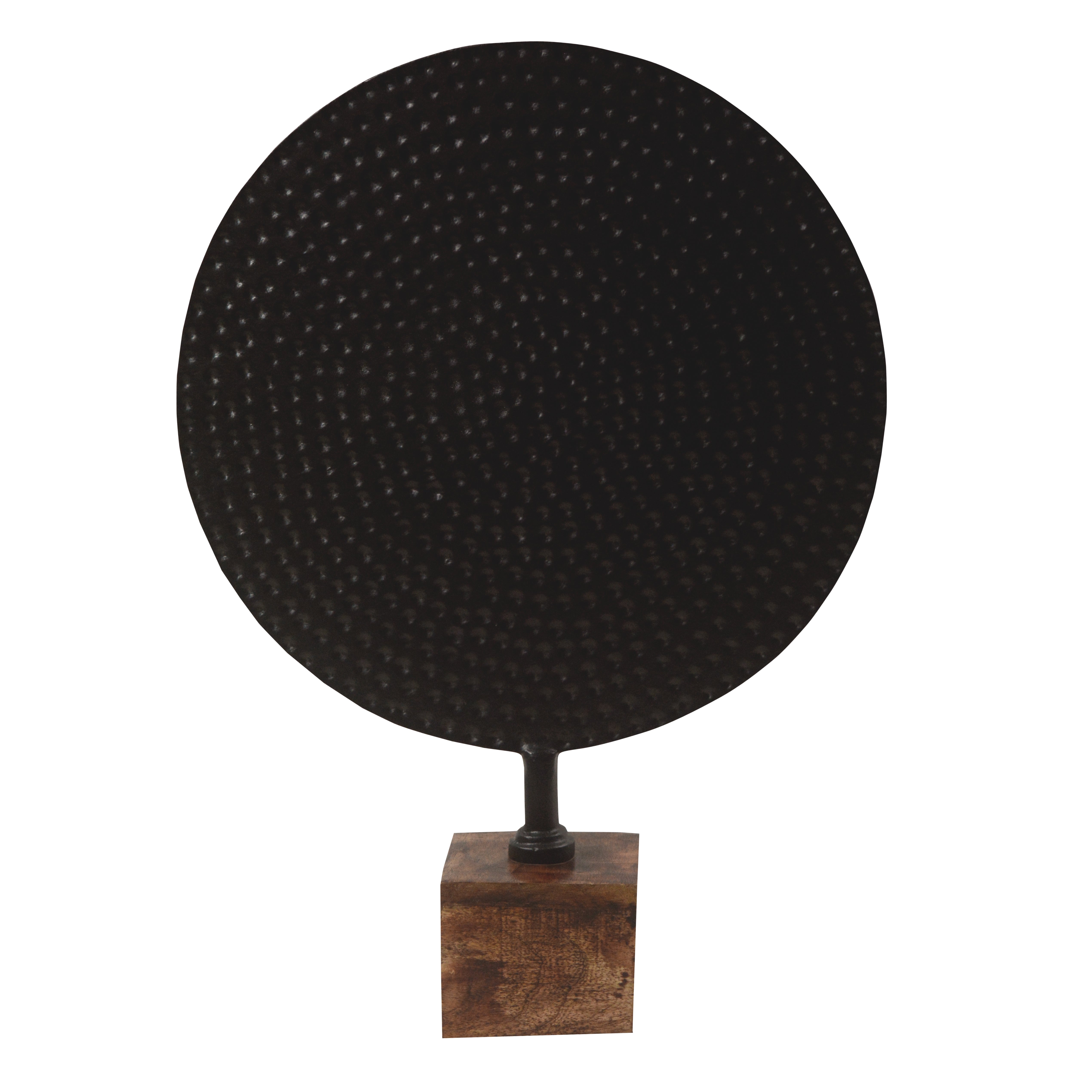 Artisanal Black Décor Object