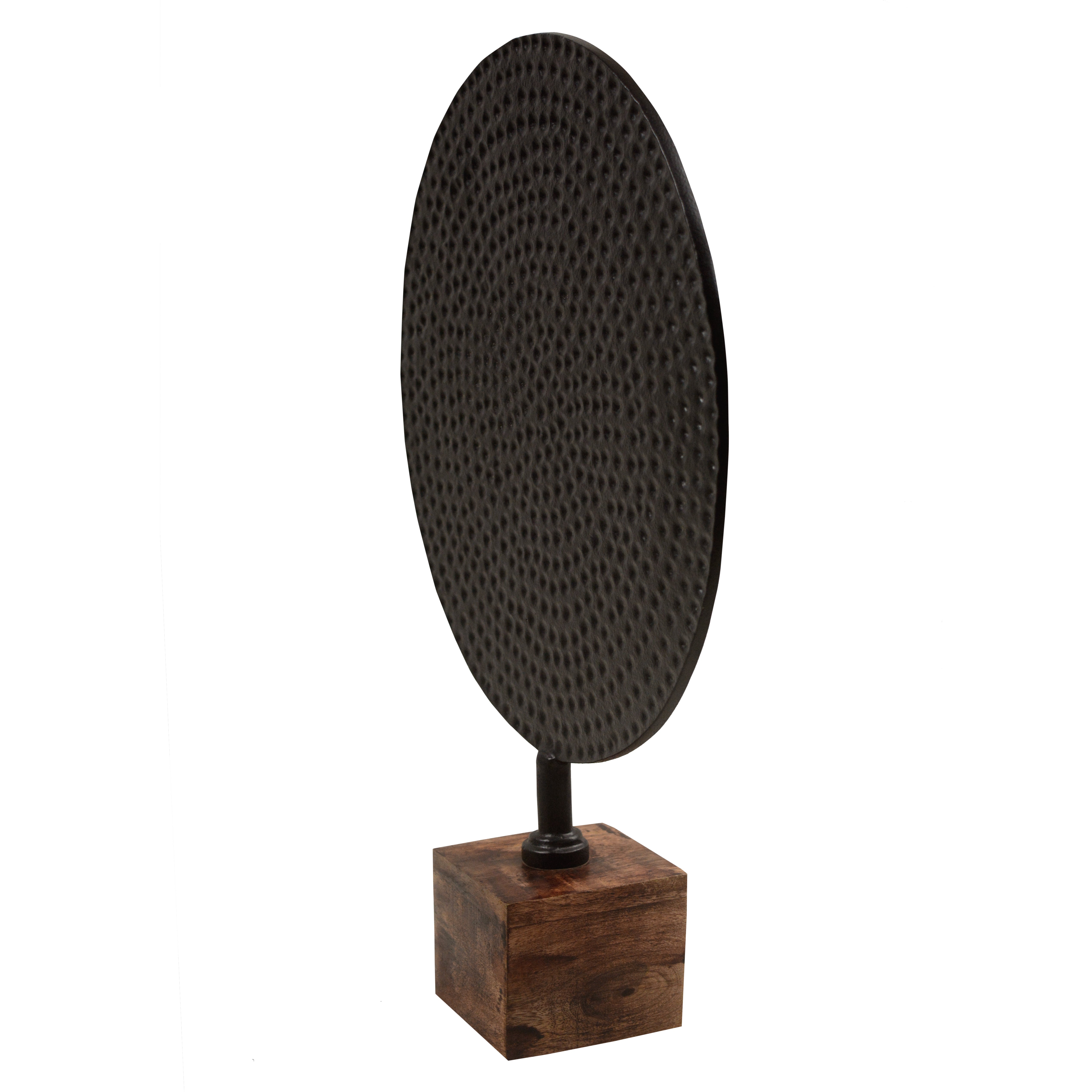 Artisanal Black Décor Object