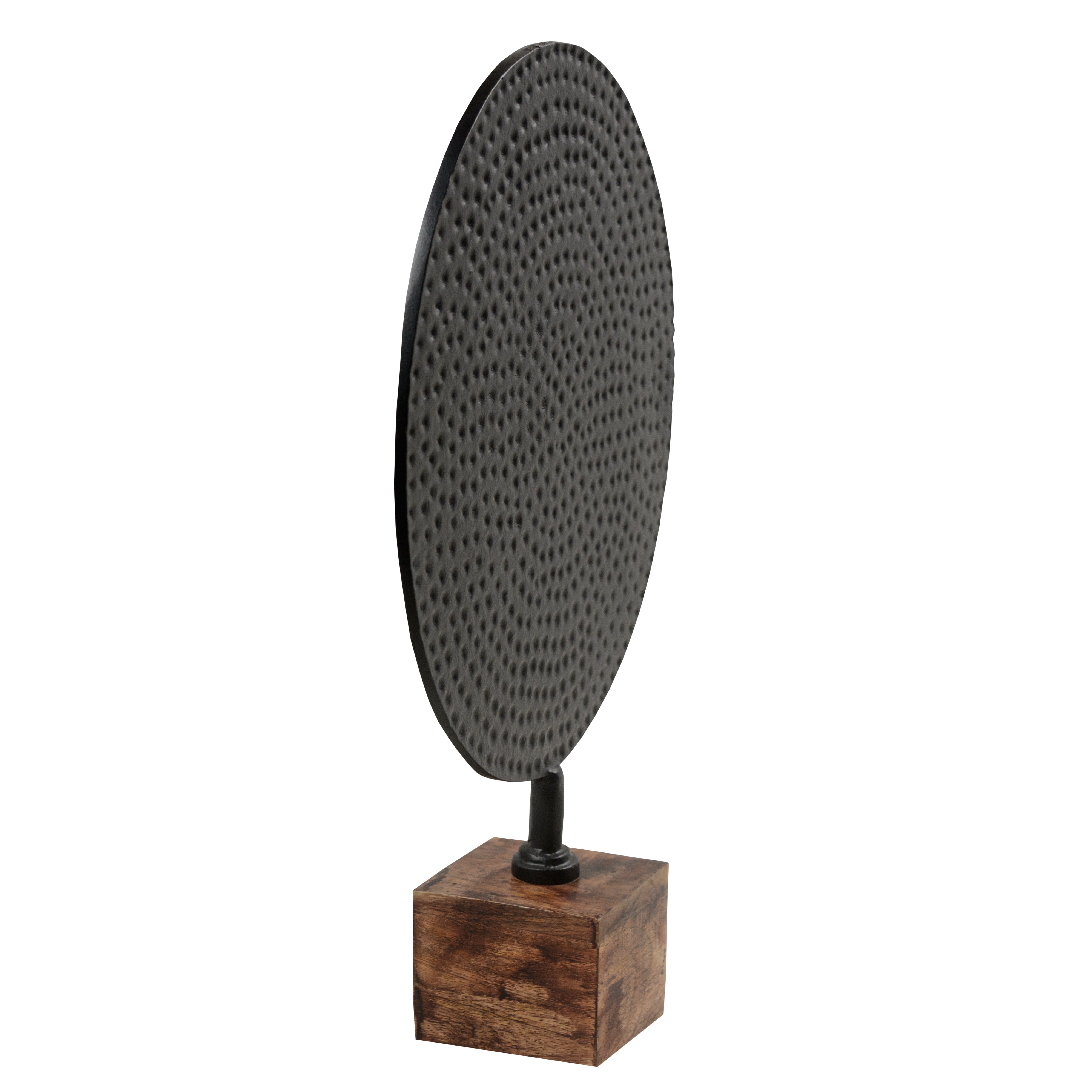 Artisanal Black Décor Object