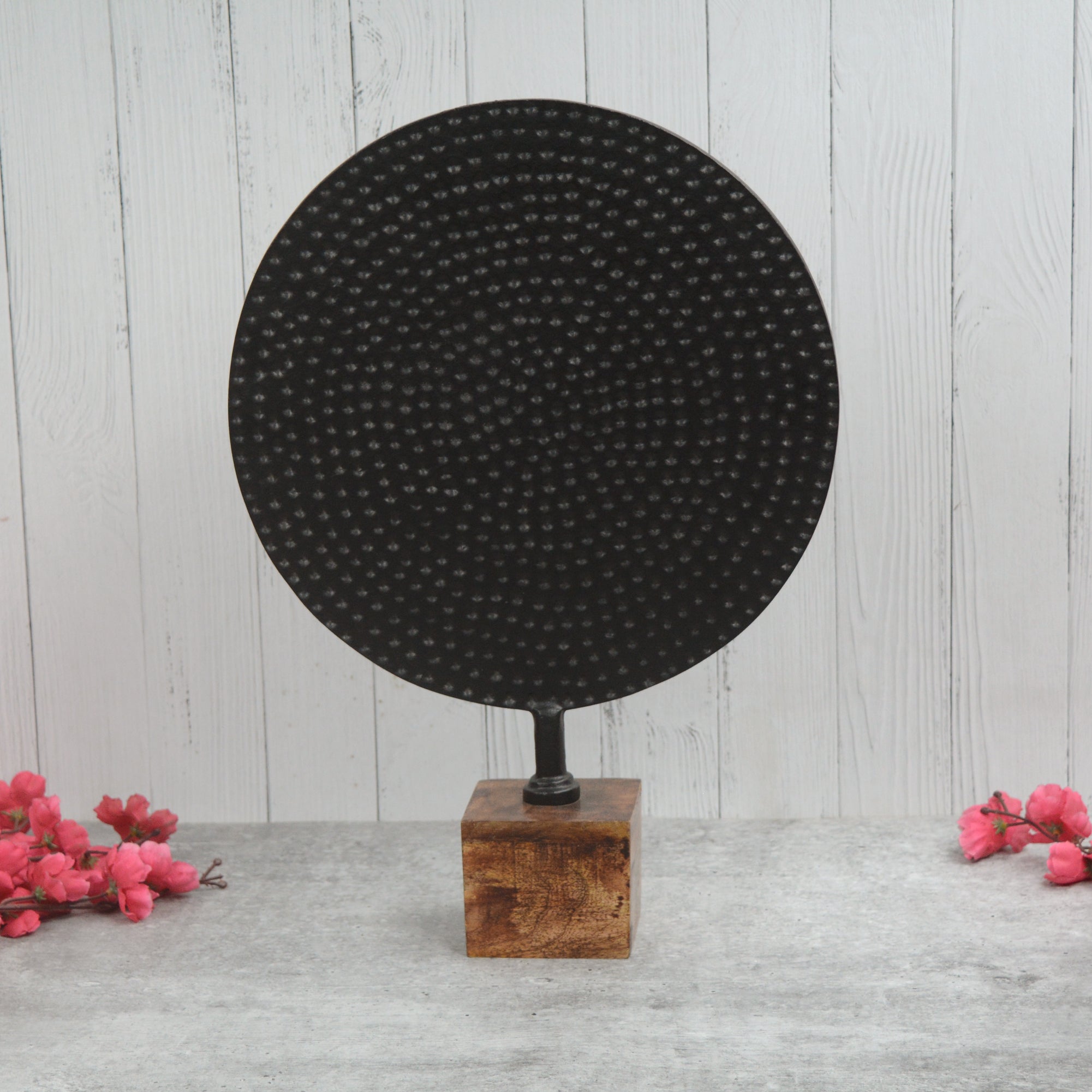 Artisanal Black Décor Object
