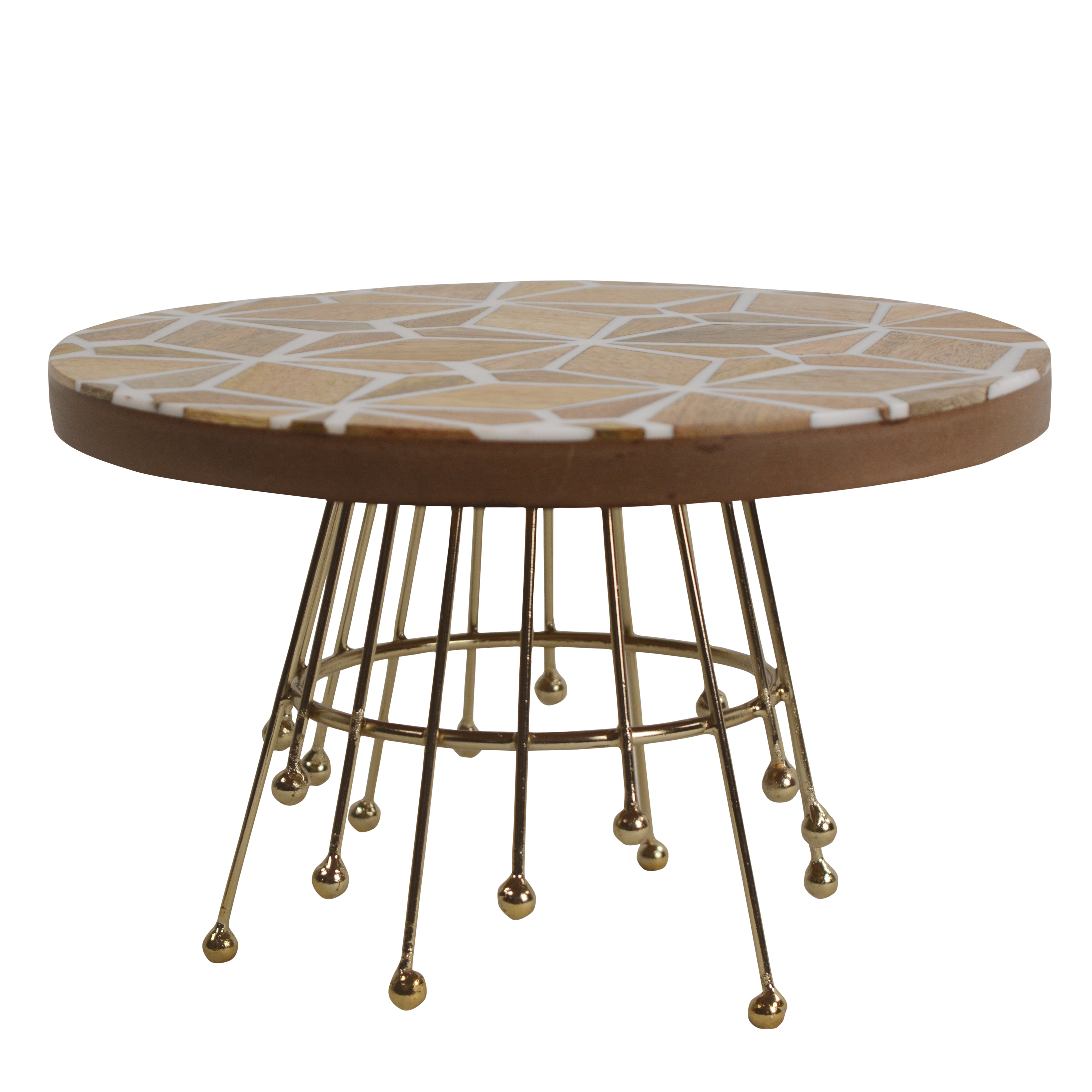 Gold Delight Deck Decorative Cake Stand