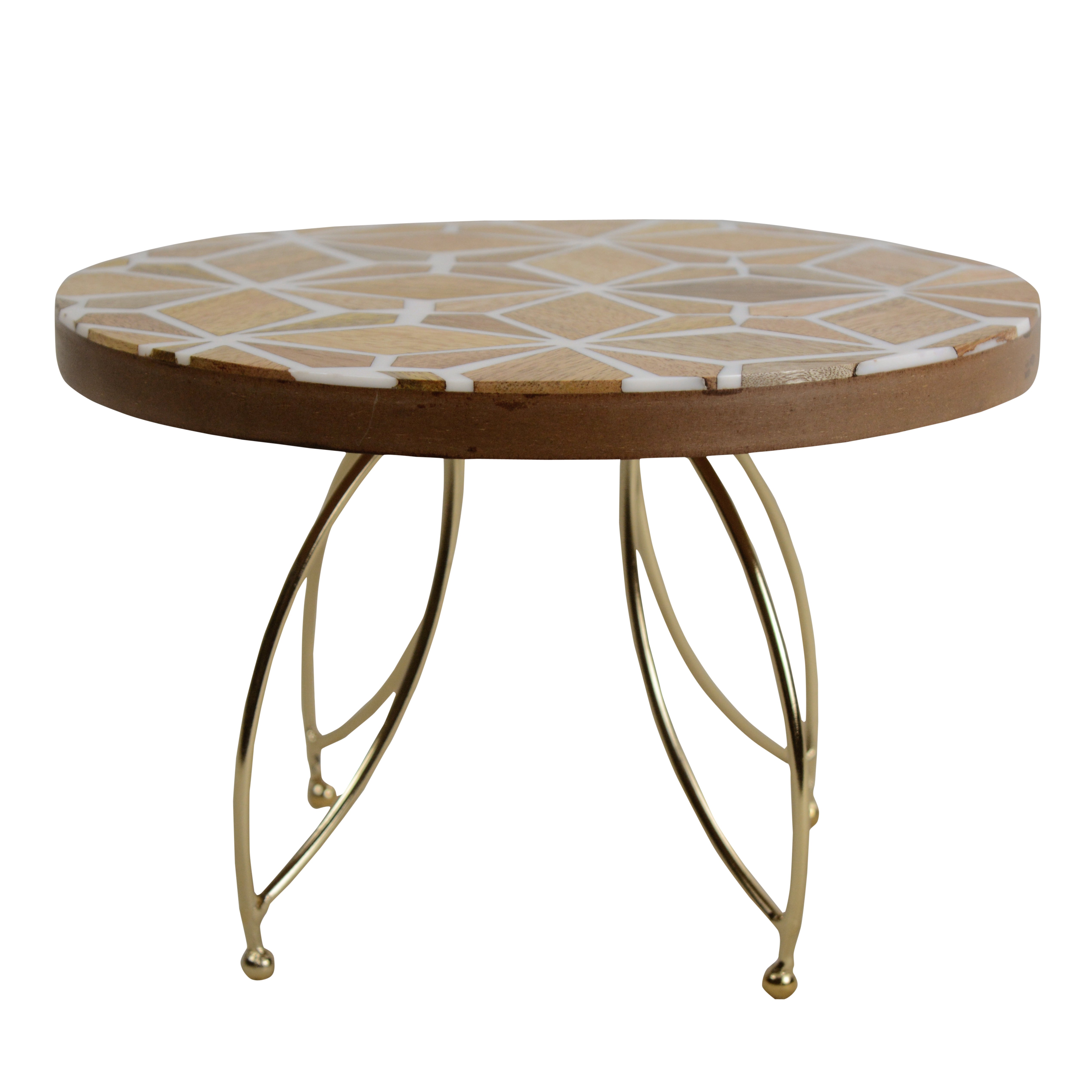 Gold Charm Rise Decorative Cake Stand