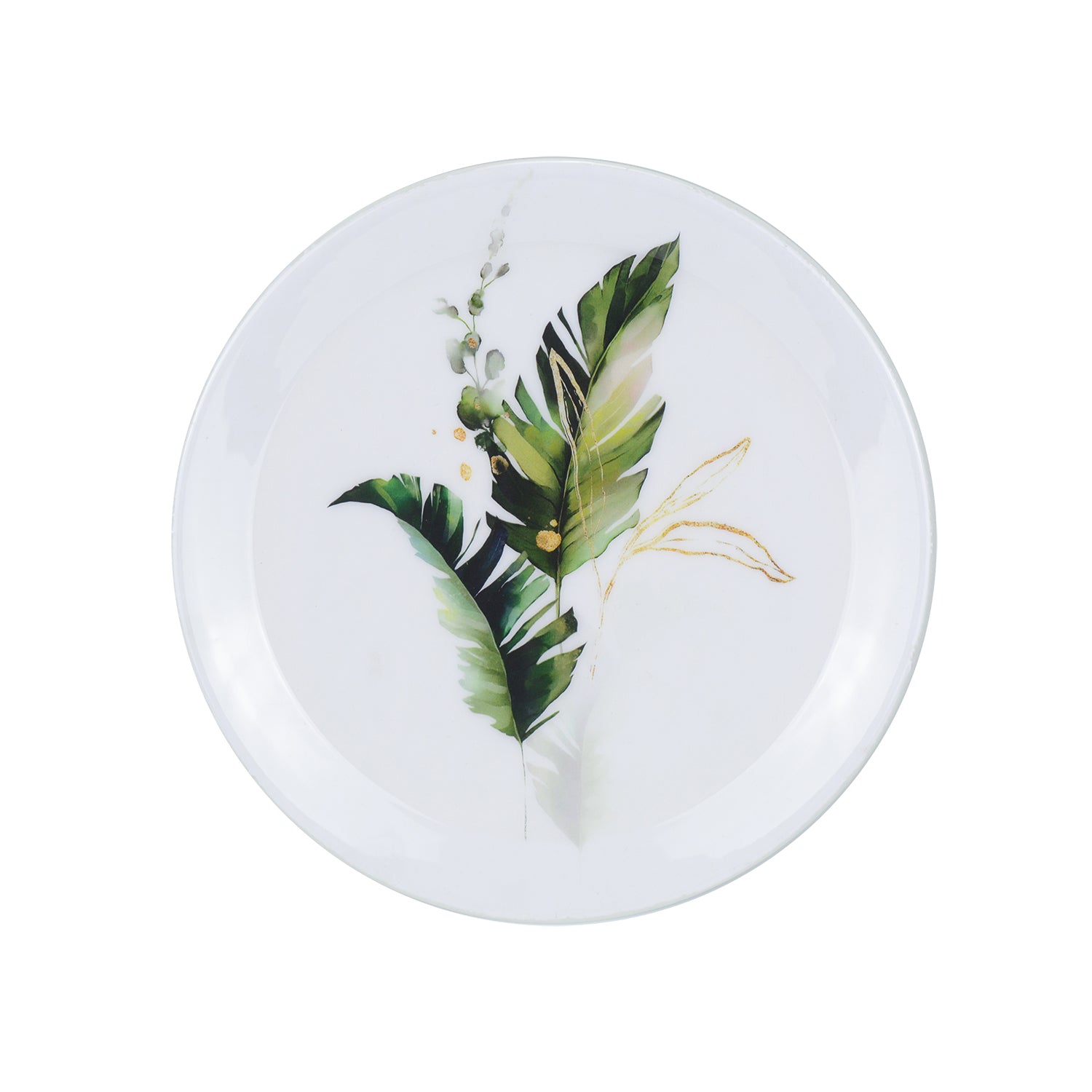 Harmony leaves Metal Wall Décor Plate