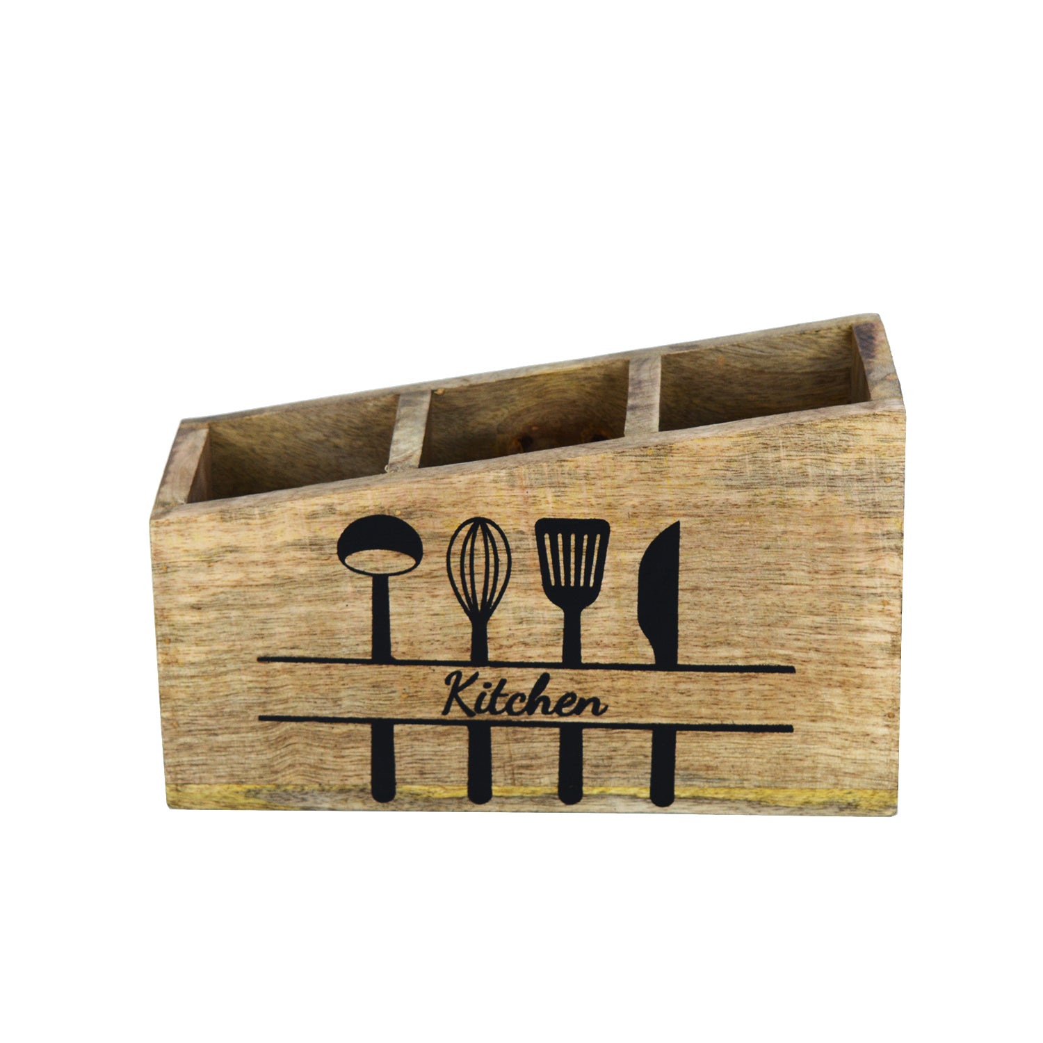 ForkCraft Wooden Cutlery Holder