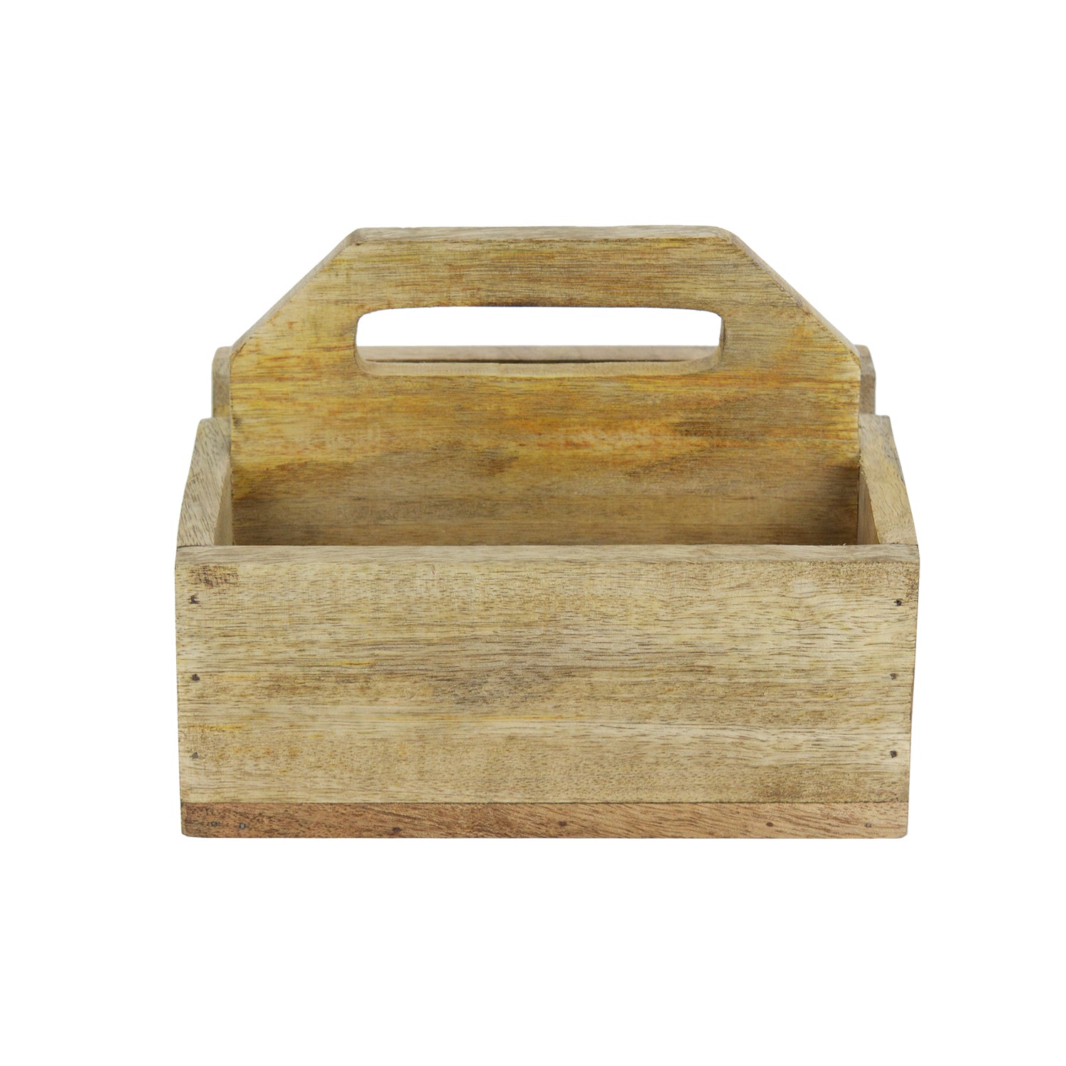 WoodFlow Duo Cutlery Stand with Napkin Holder