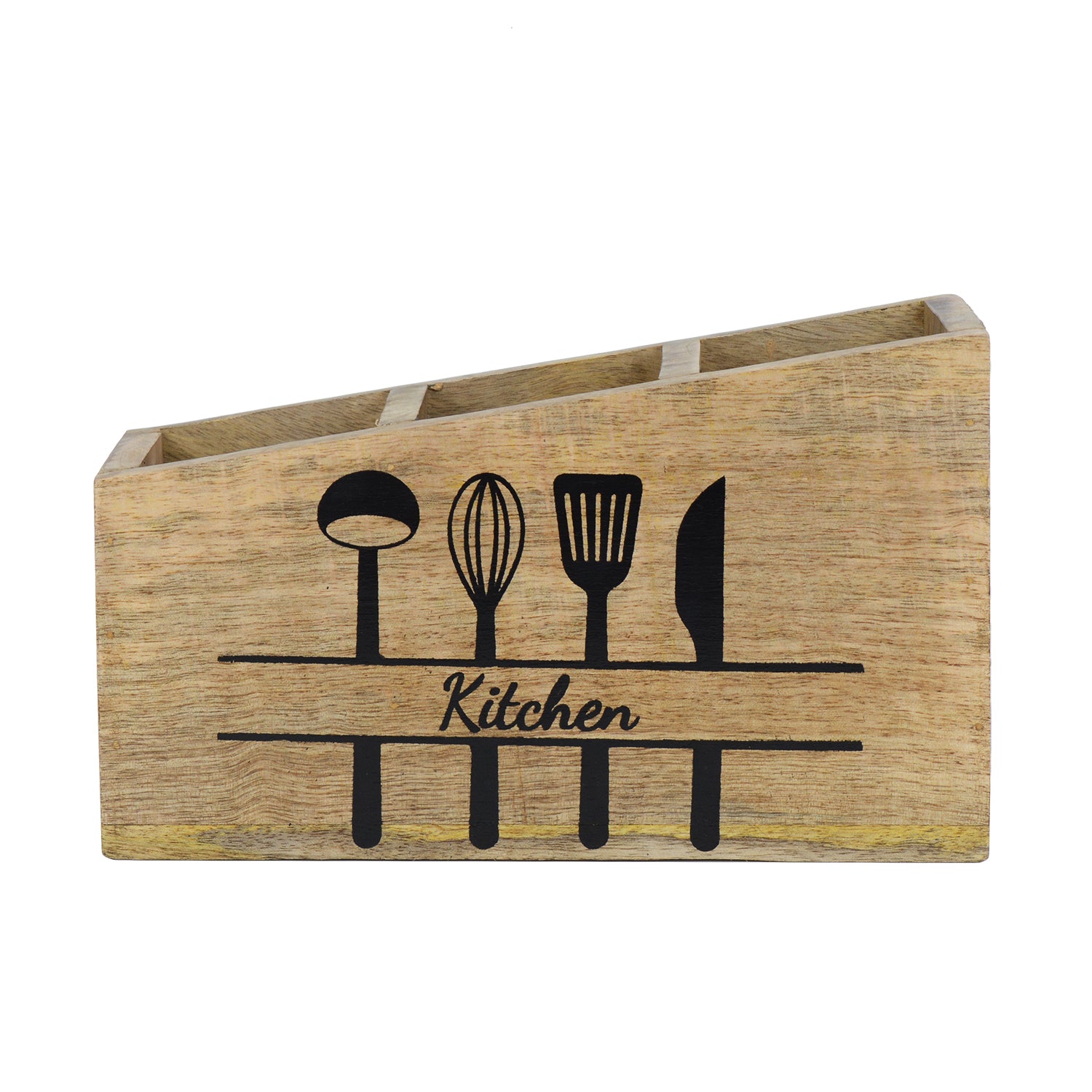 ForkCraft Wooden Cutlery Holder