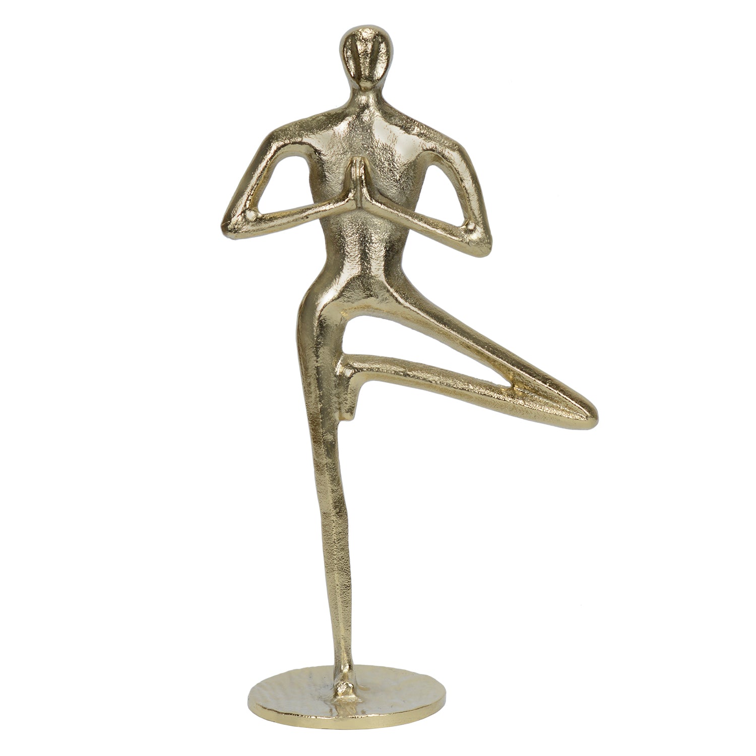 Antique Yoga Man Figurine