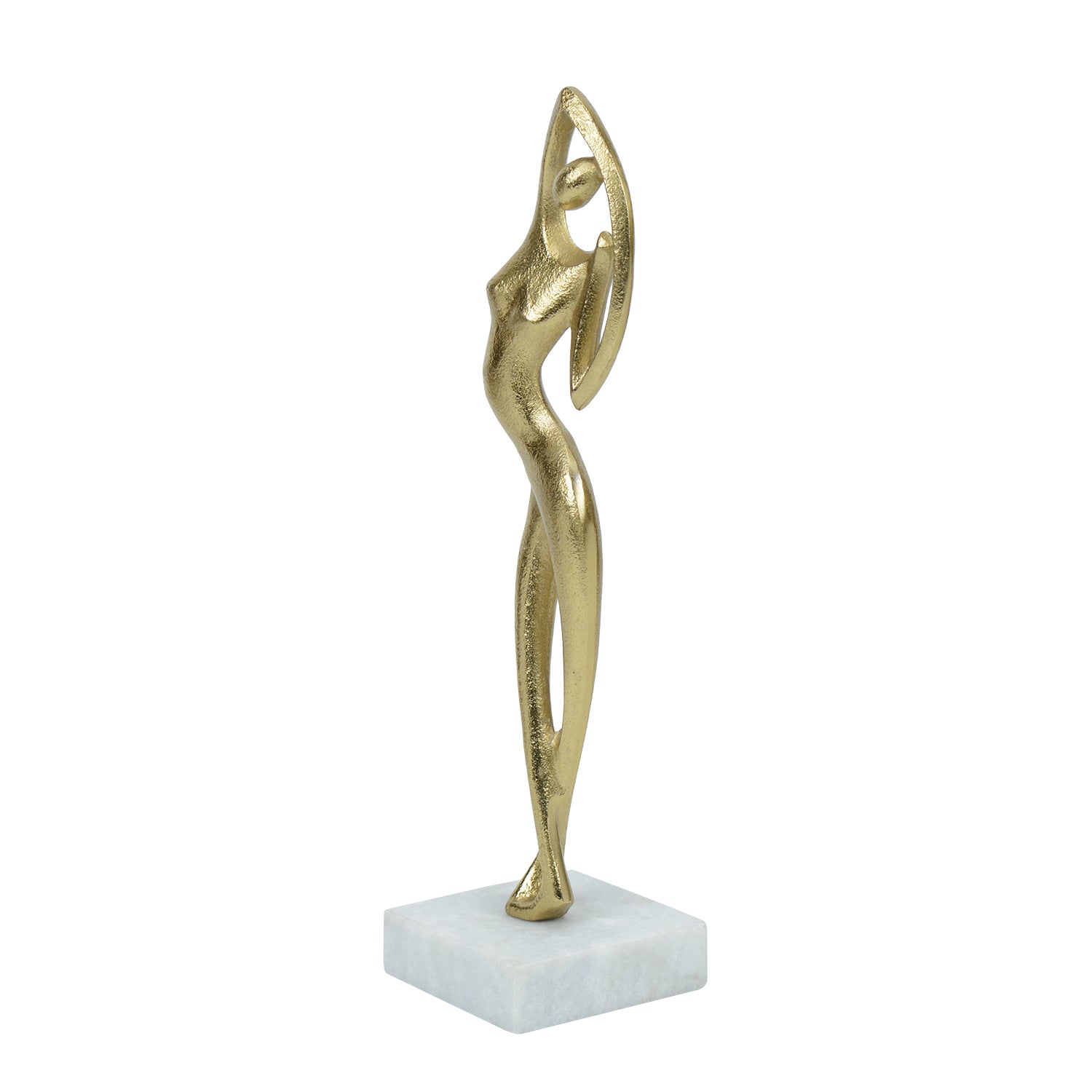 Graceful Flex Gold Decor Figurine